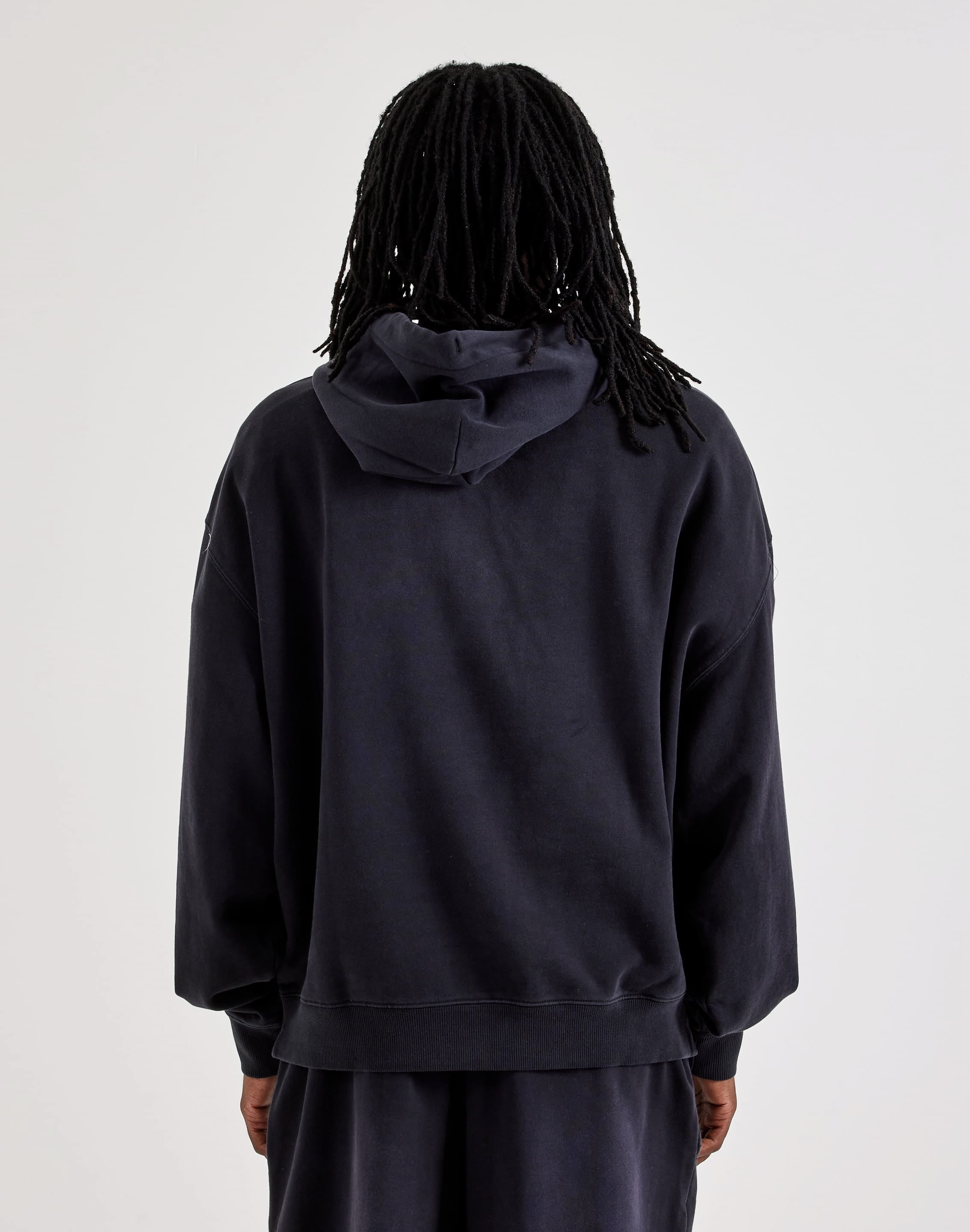 Photo of Off-White L/AB Diagonal Washed Fleece Hoodie