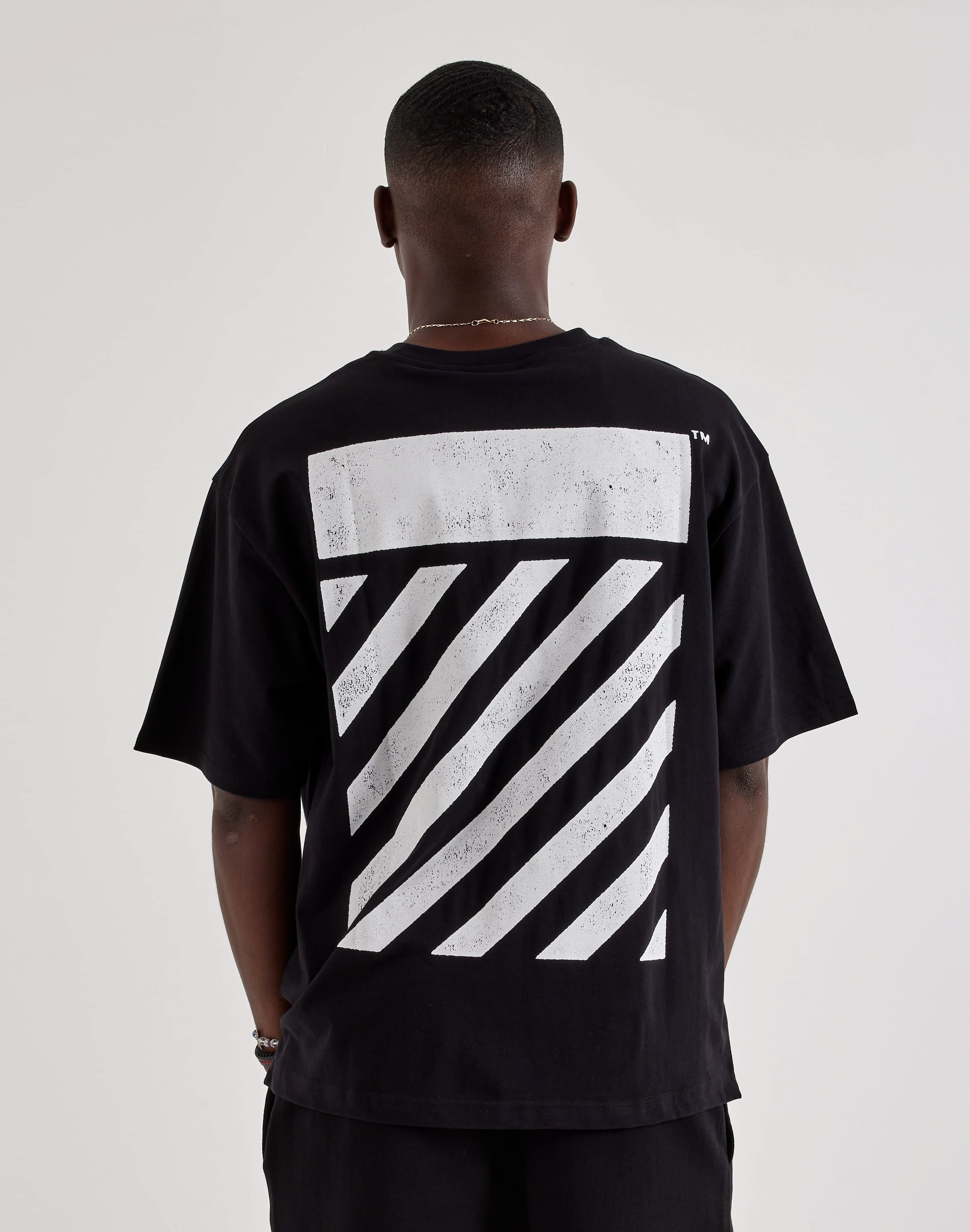Photo of Off-White L/AB Diagonal Tee