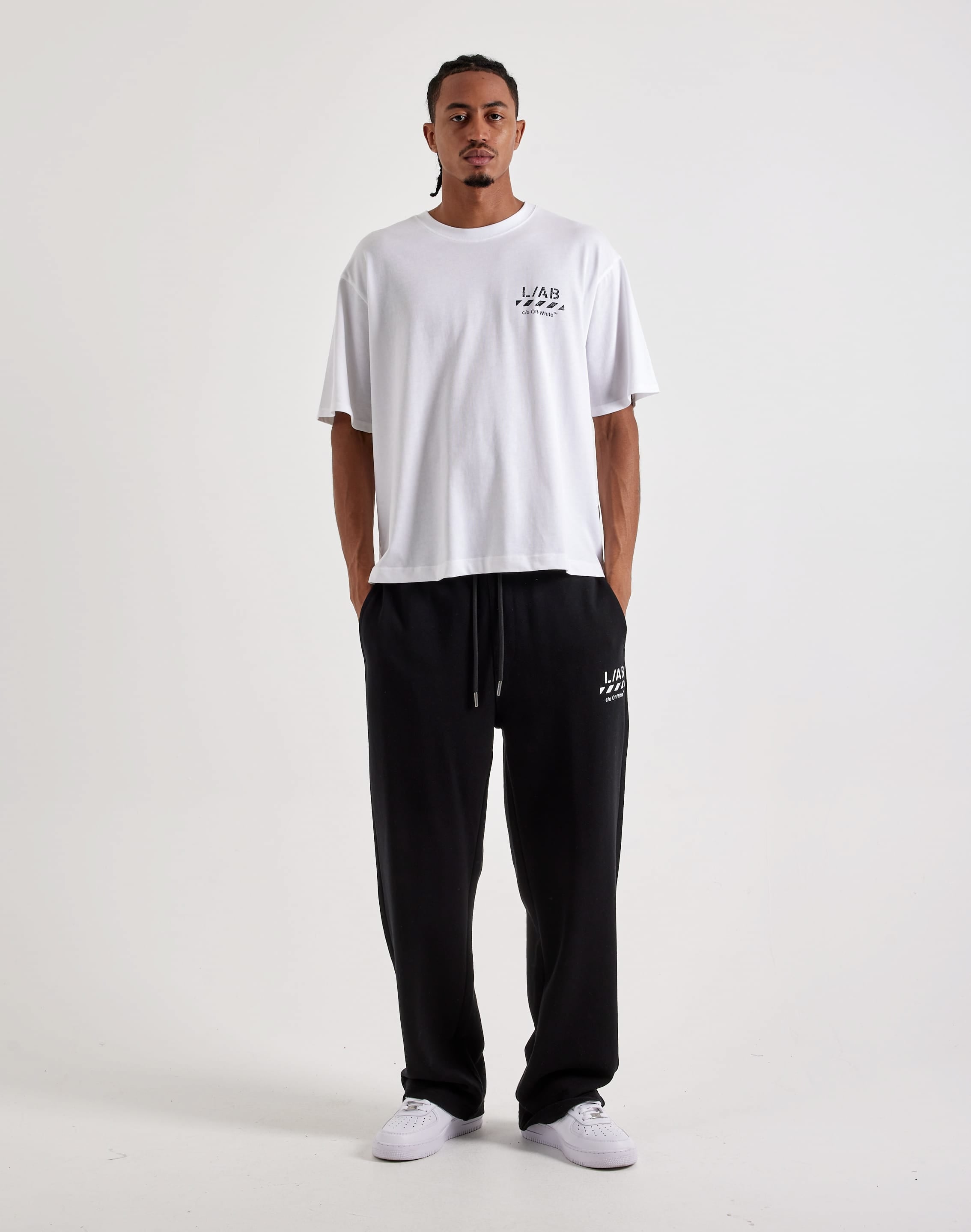 Photo of Off-White L/AB Diagonal Tee