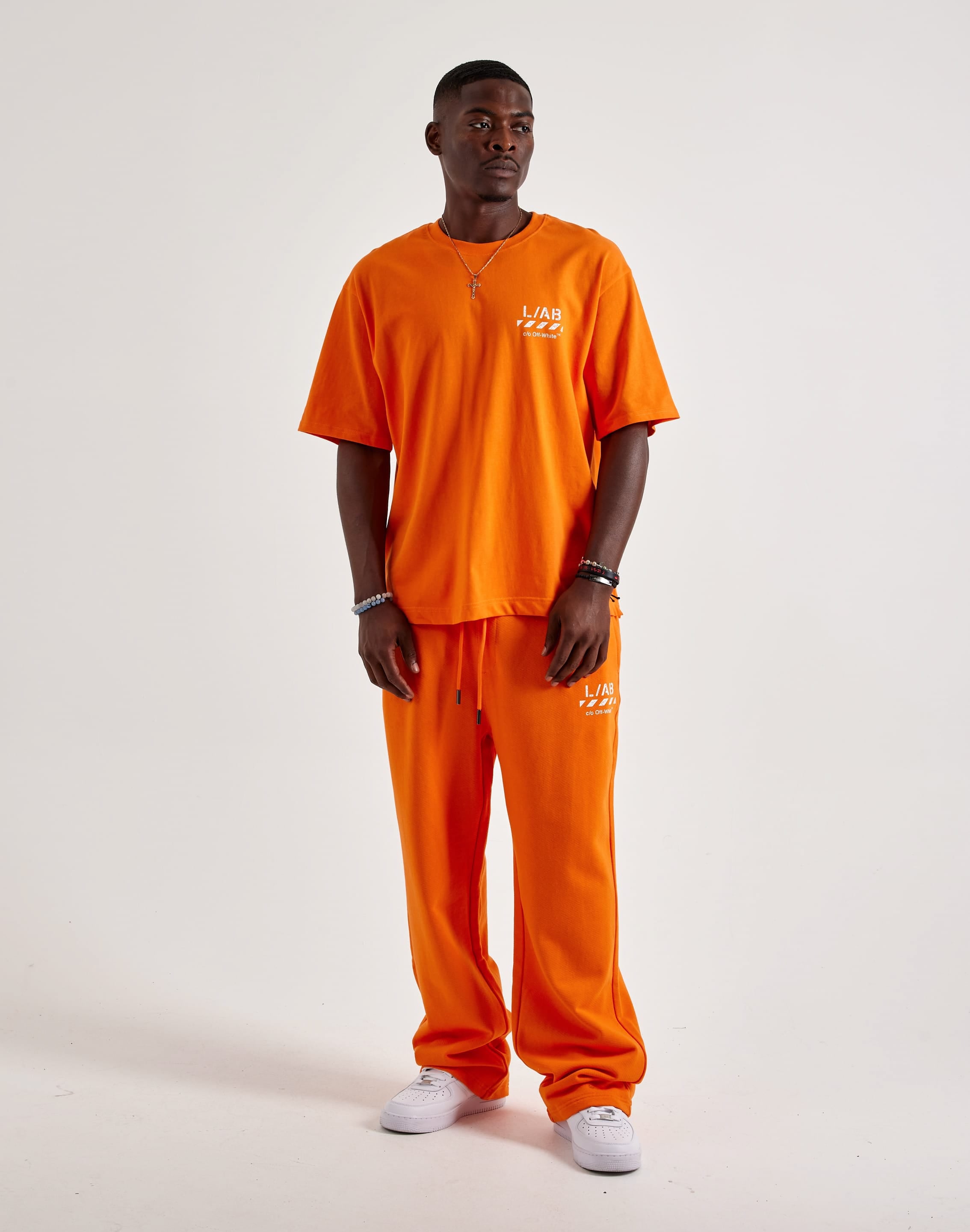 Photo of Off-White L/AB Diagonal Tee