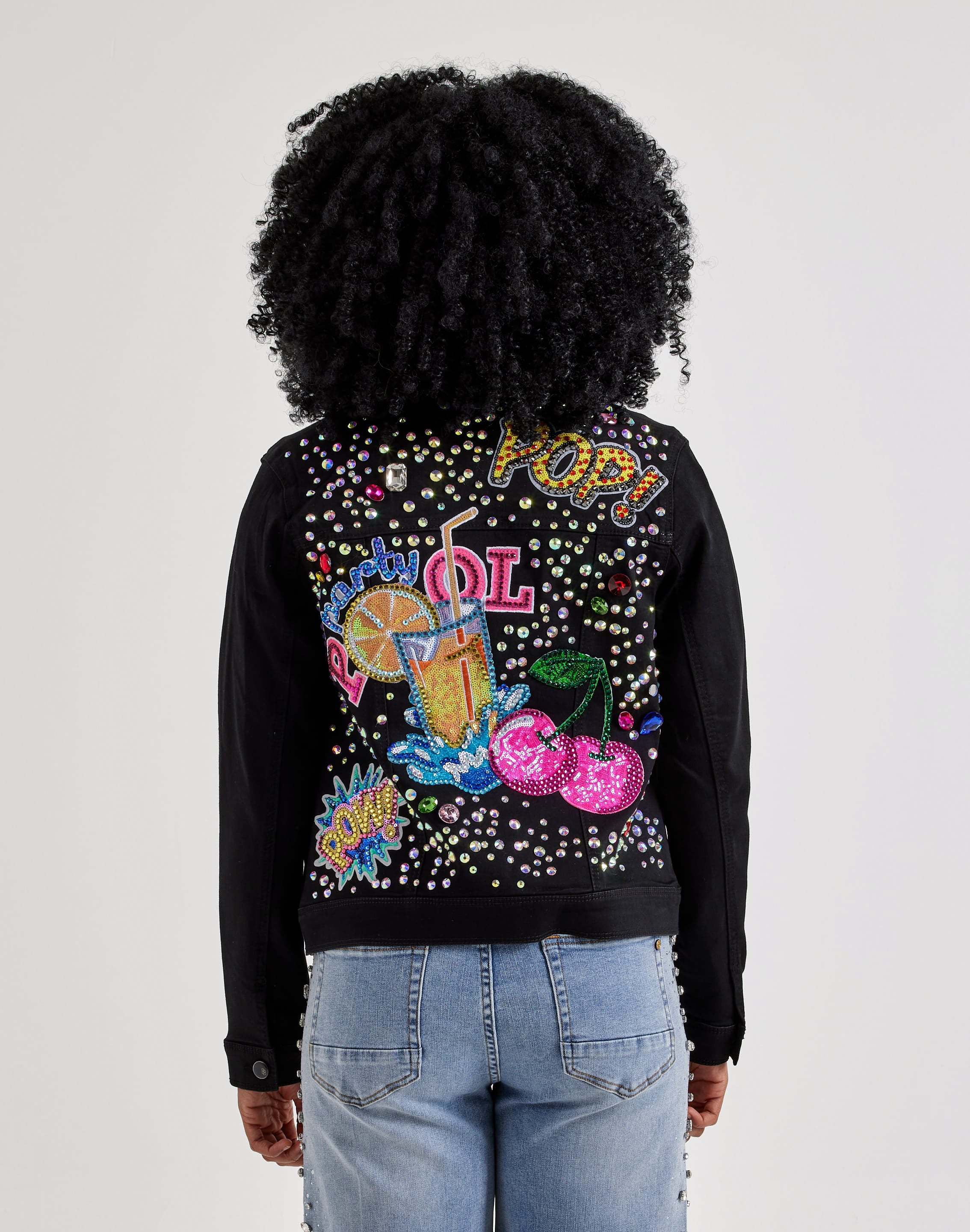 Photo of Kosturakis Crafts Pool Party Denim Jacket