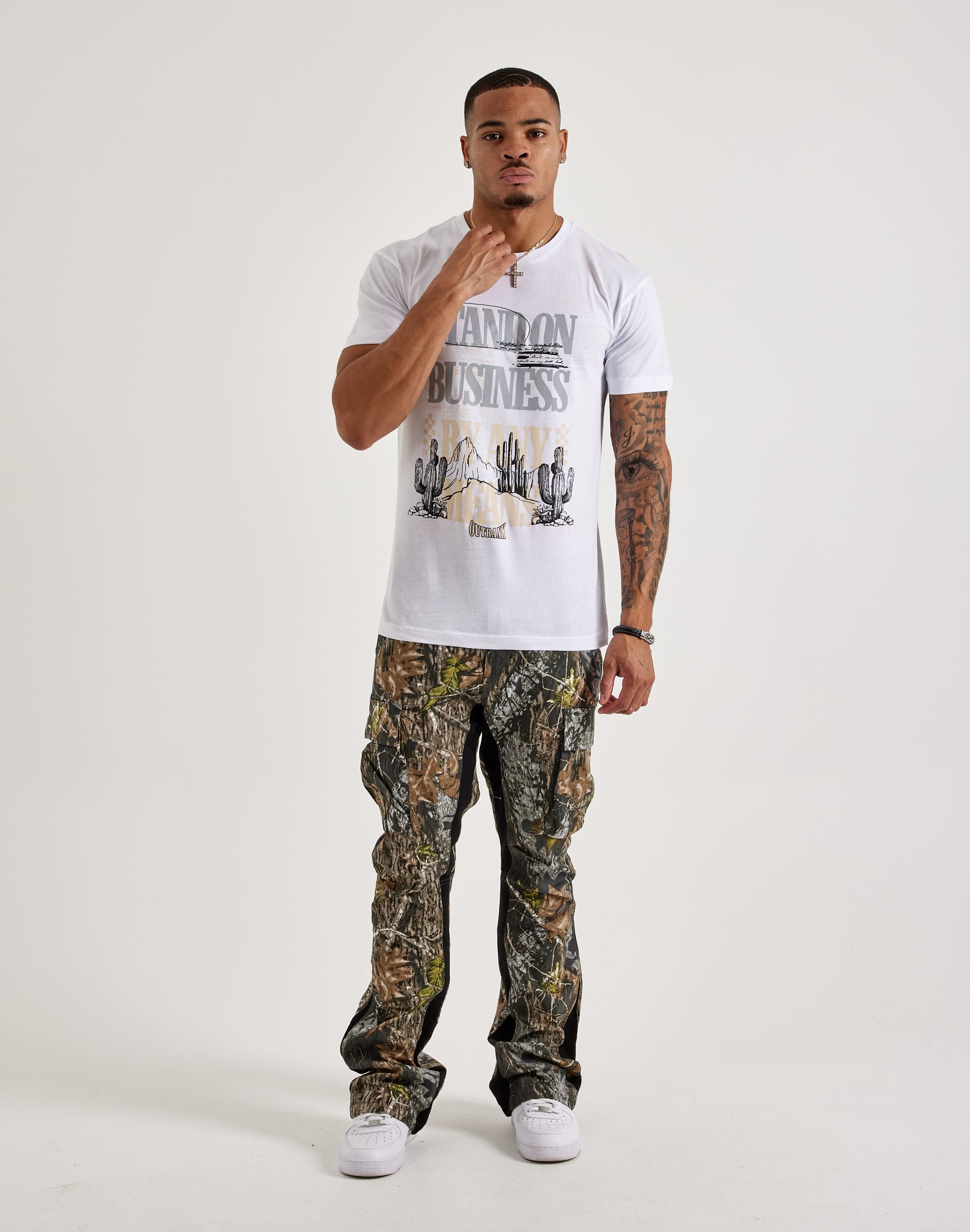 Outrank Outrank Stand On Business Tee – DTLR