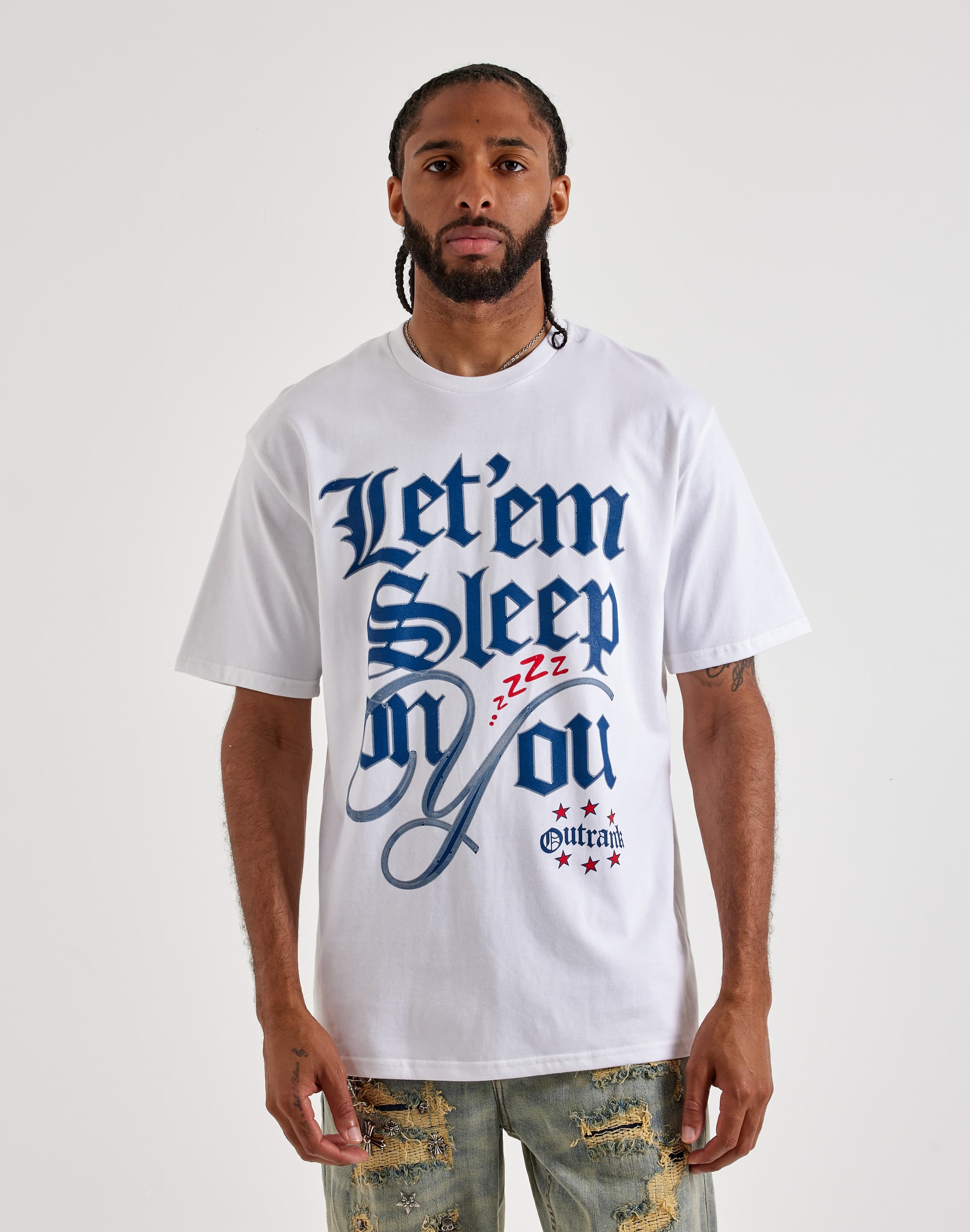 Photo of Outrank  Let ’Em Sleep On You Graphic Tee