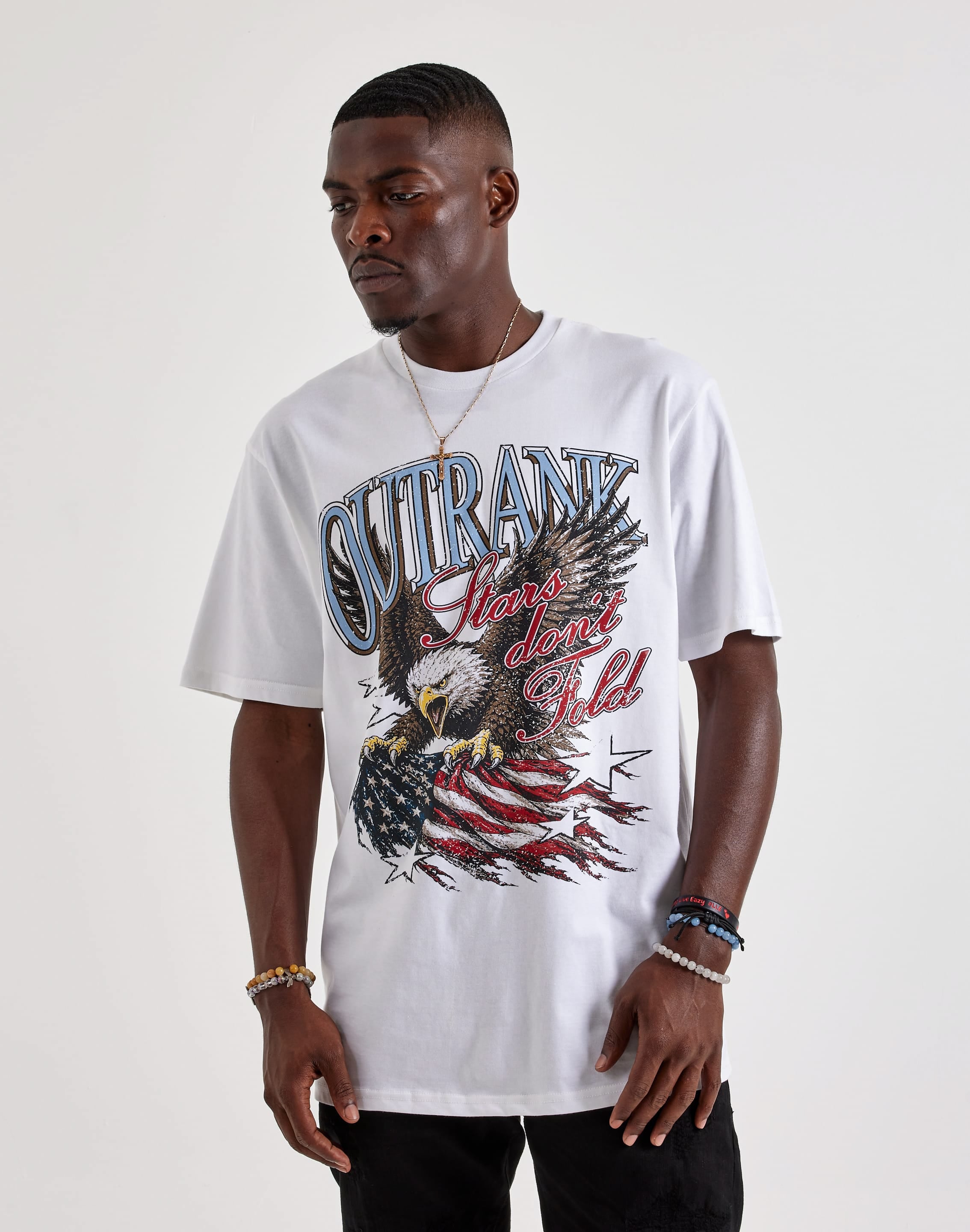 Photo of Outrank Stars Don't Fold Tee