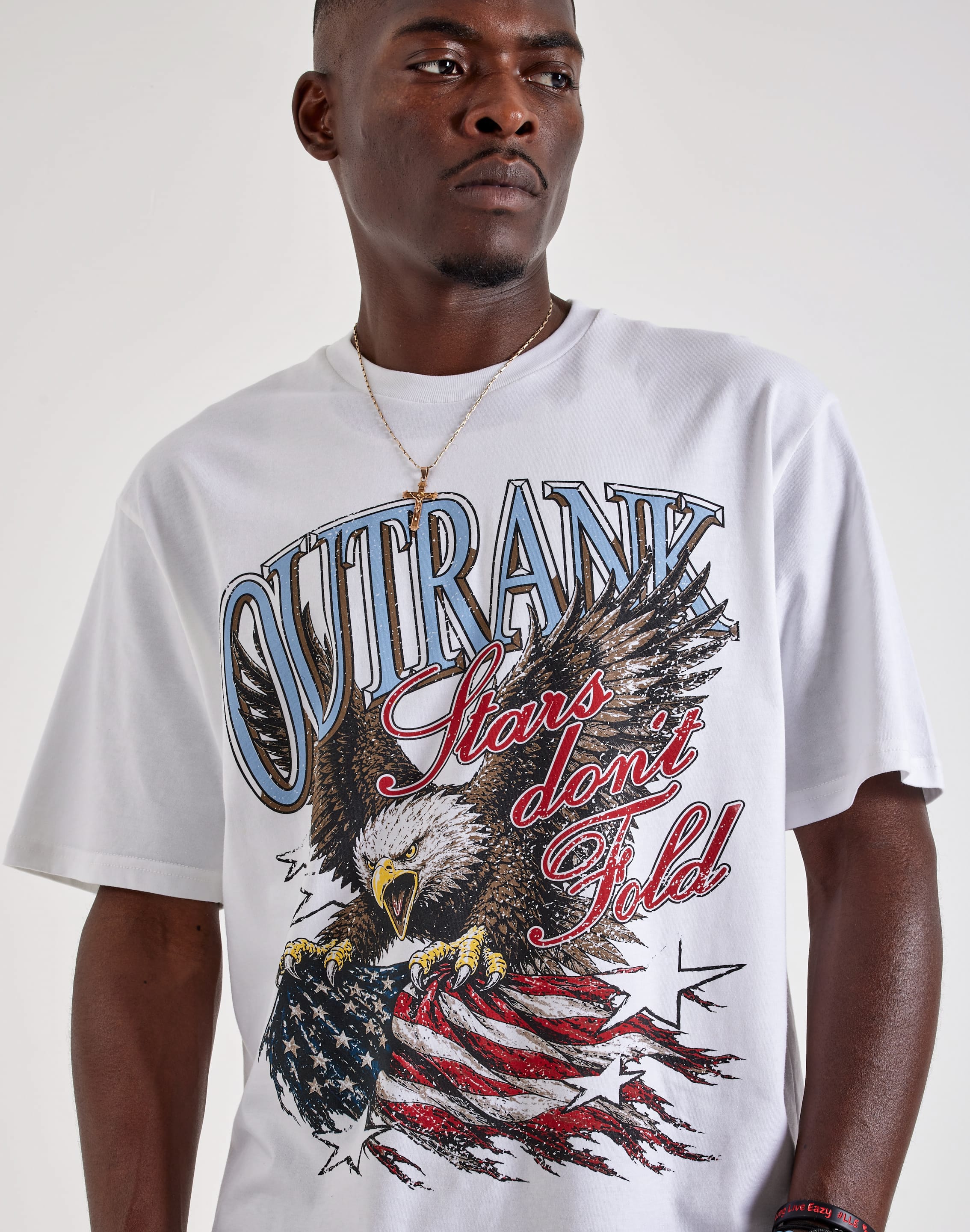 Photo of Outrank Stars Don't Fold Tee