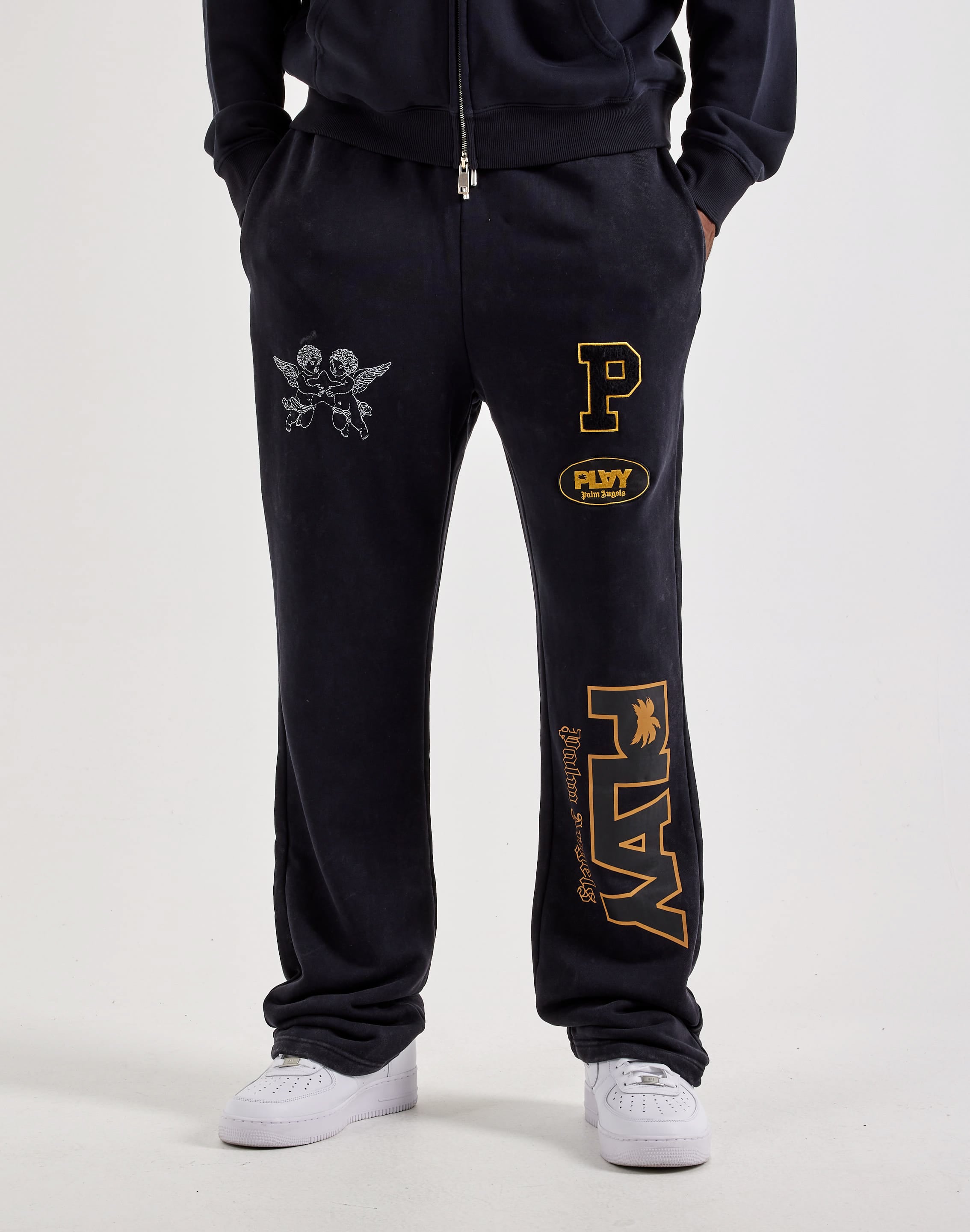 Photo of PLAY Palm Angels Stacked Fleece Pants