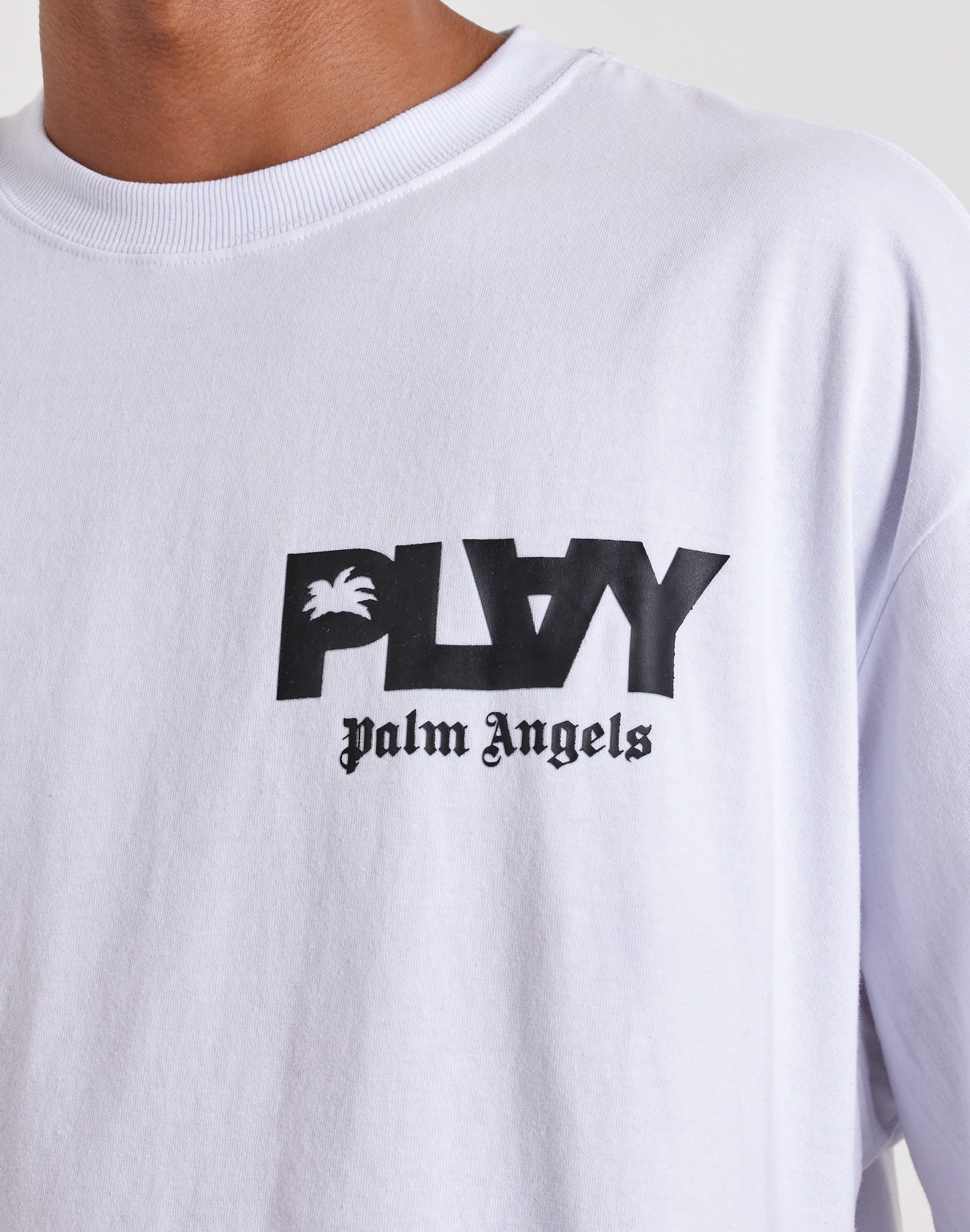 Photo of PLAY Palm Angels Repeating Logo Tee