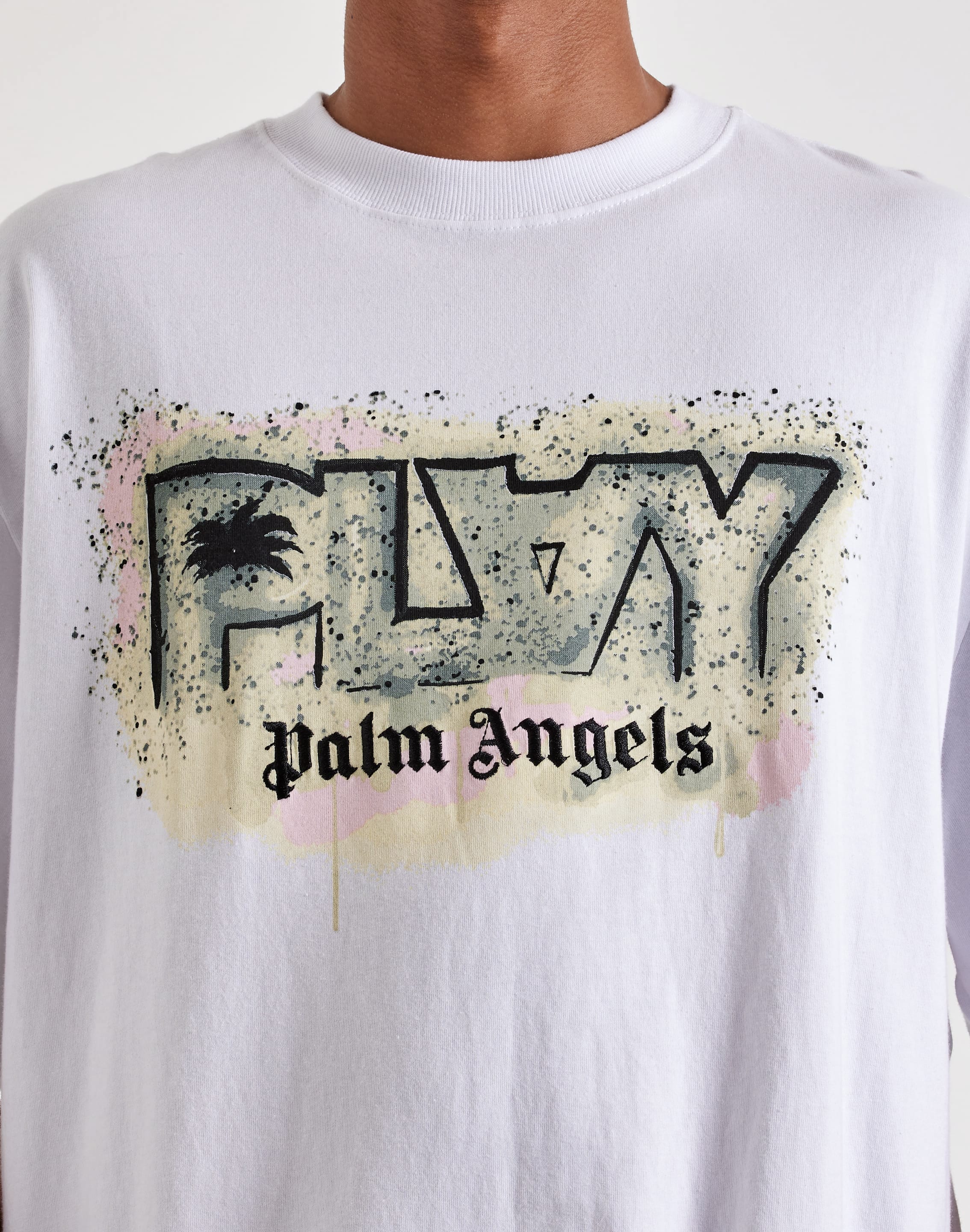 Photo of PLAY Palm Angels Graffiti Angel Tee