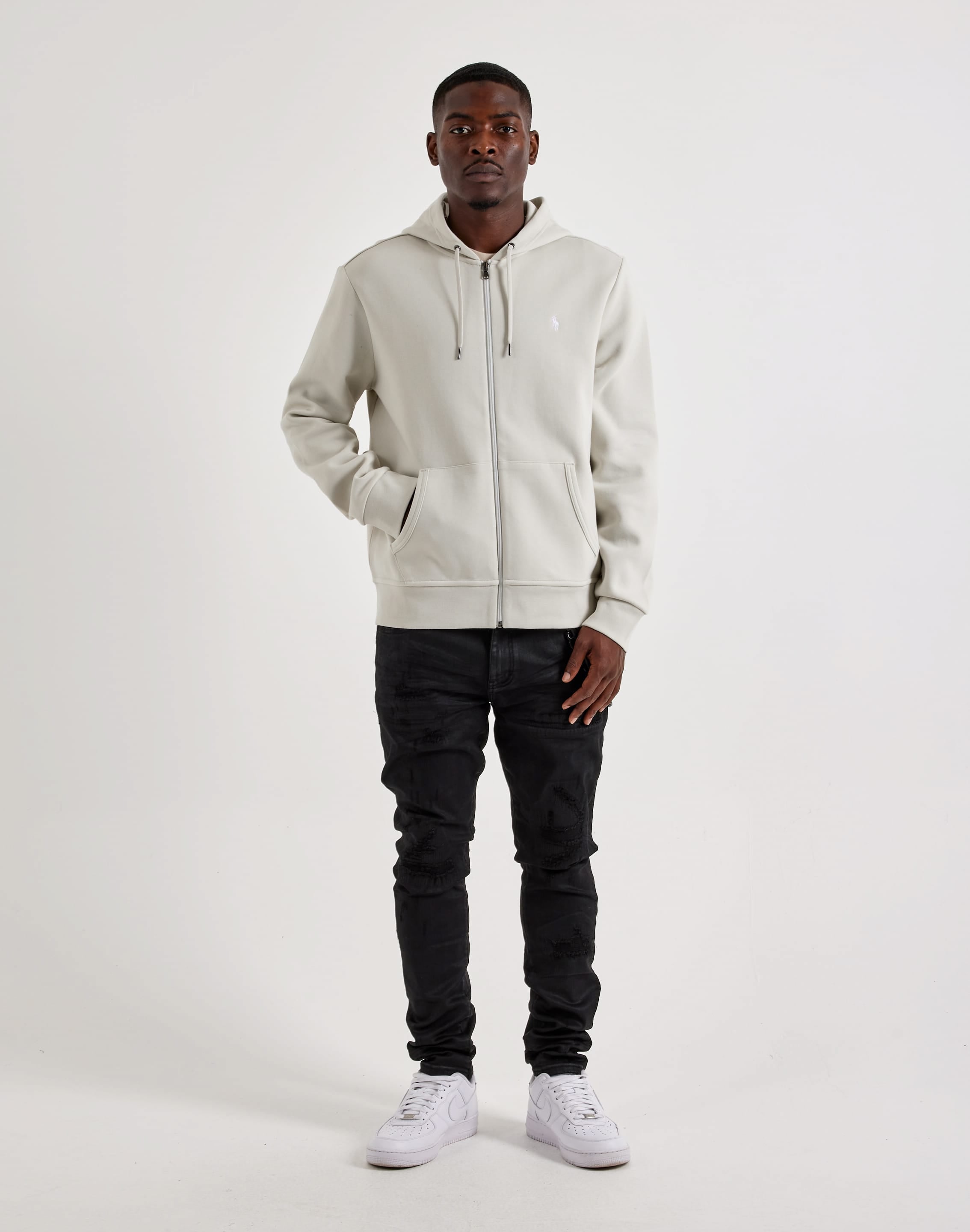 Photo of Polo Ralph Lauren Double-Knit Fleece Tech Full-Zip Hoodie