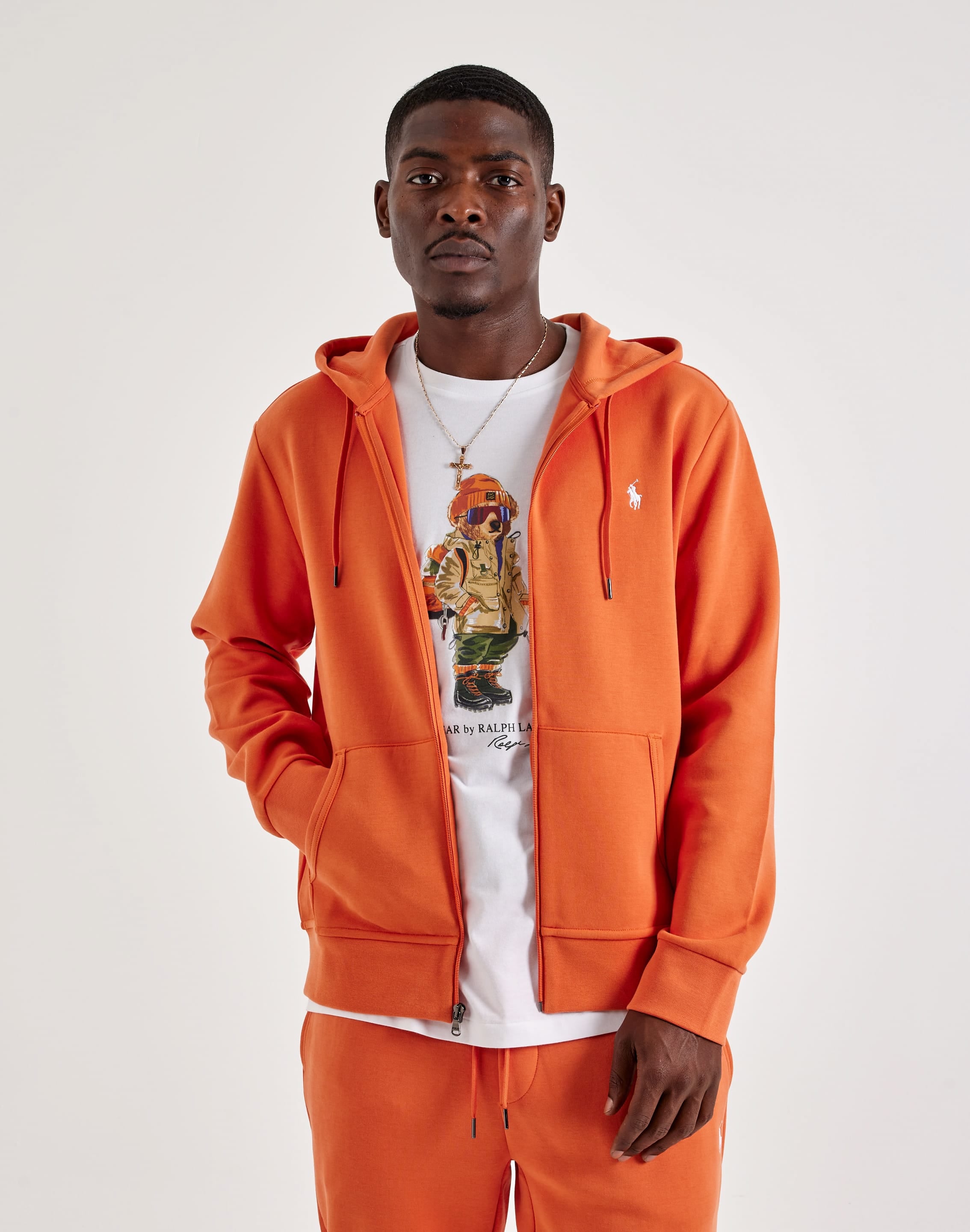 Photo of Polo Ralph Lauren Double-Knit Fleece Full-Zip Hoodie