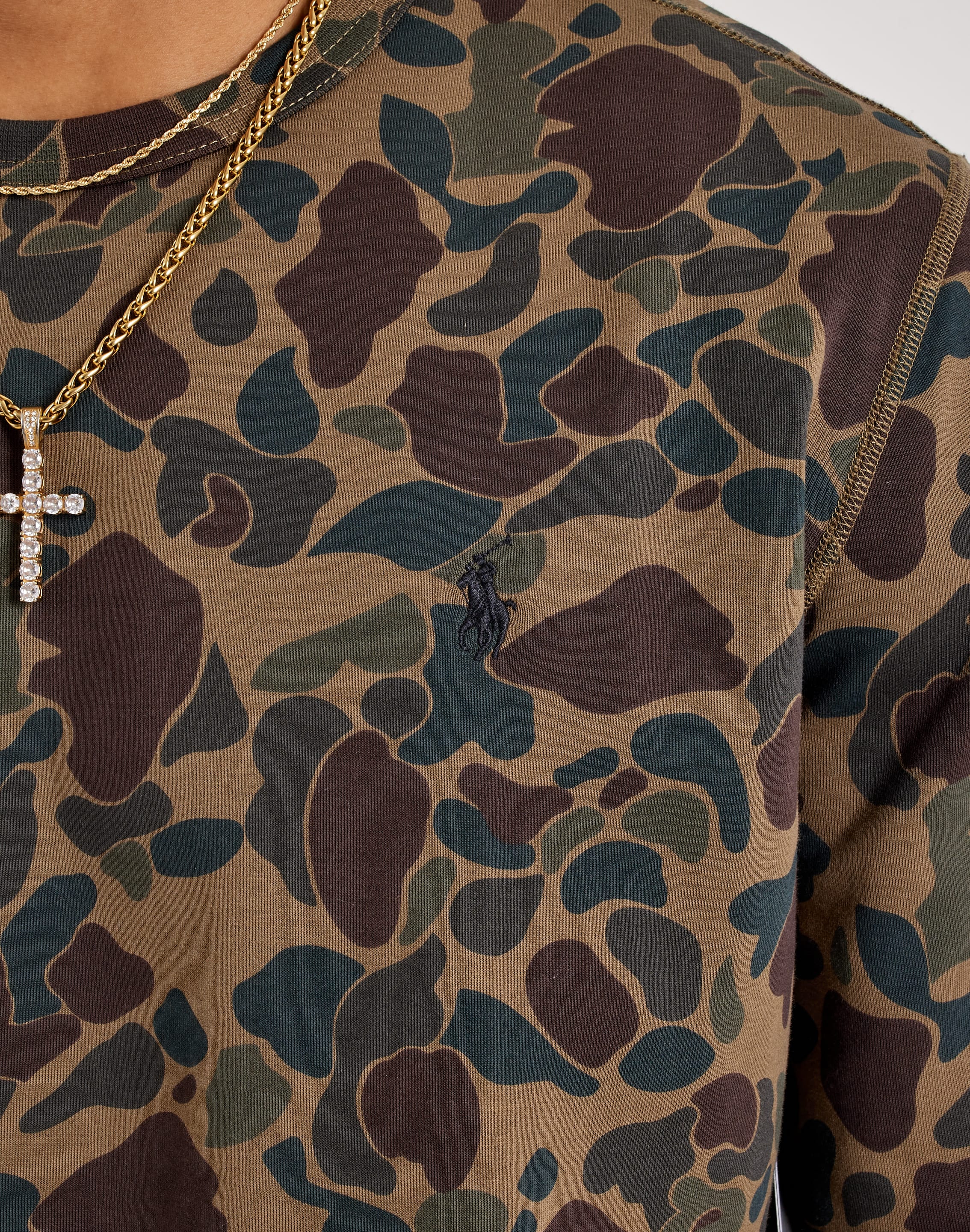 Polo Ralph Lauren Double-Knit Fleece Crewneck Sweatshirt