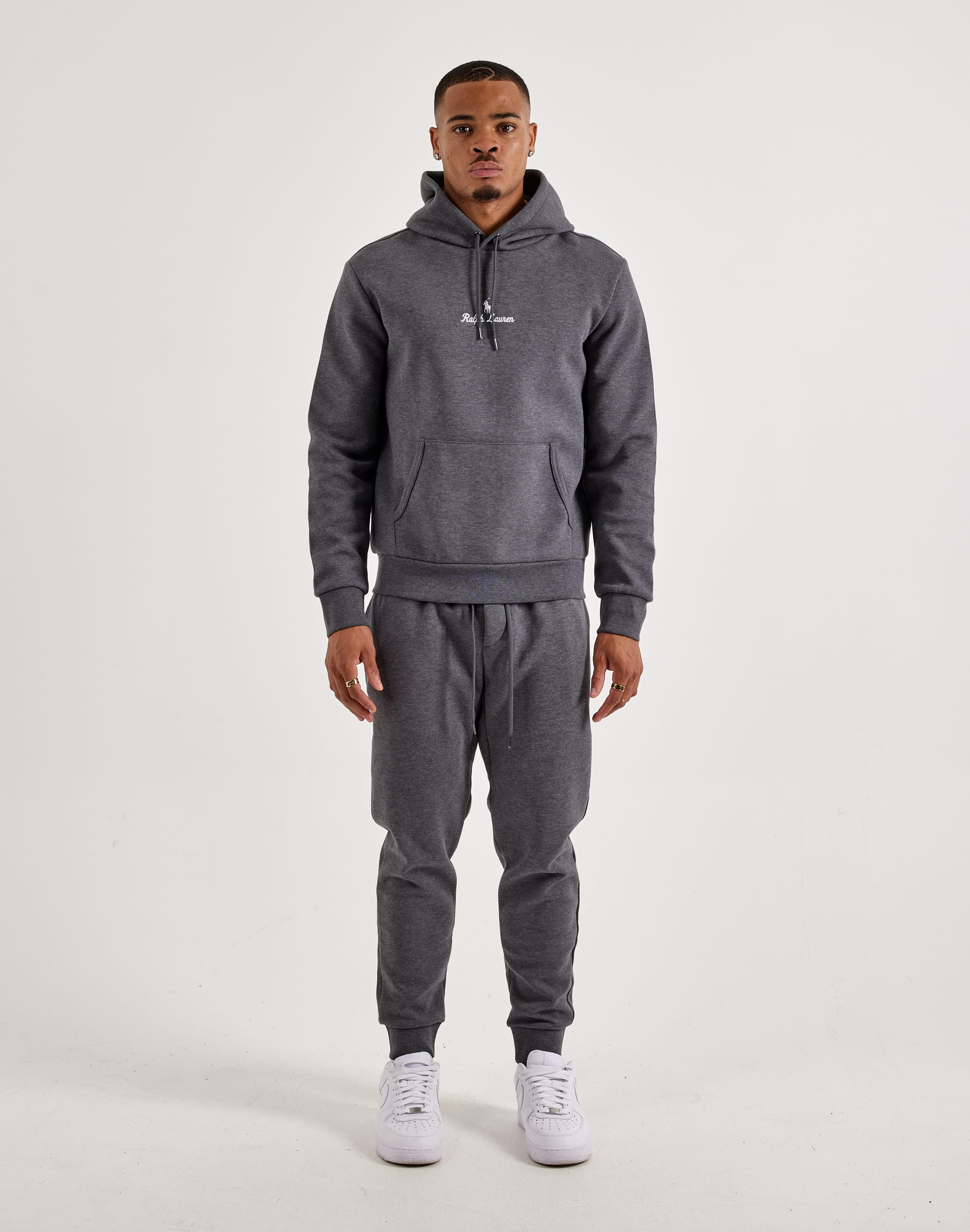 Polo Ralph Lauren Logo Double-Knit Fleece Hoodie