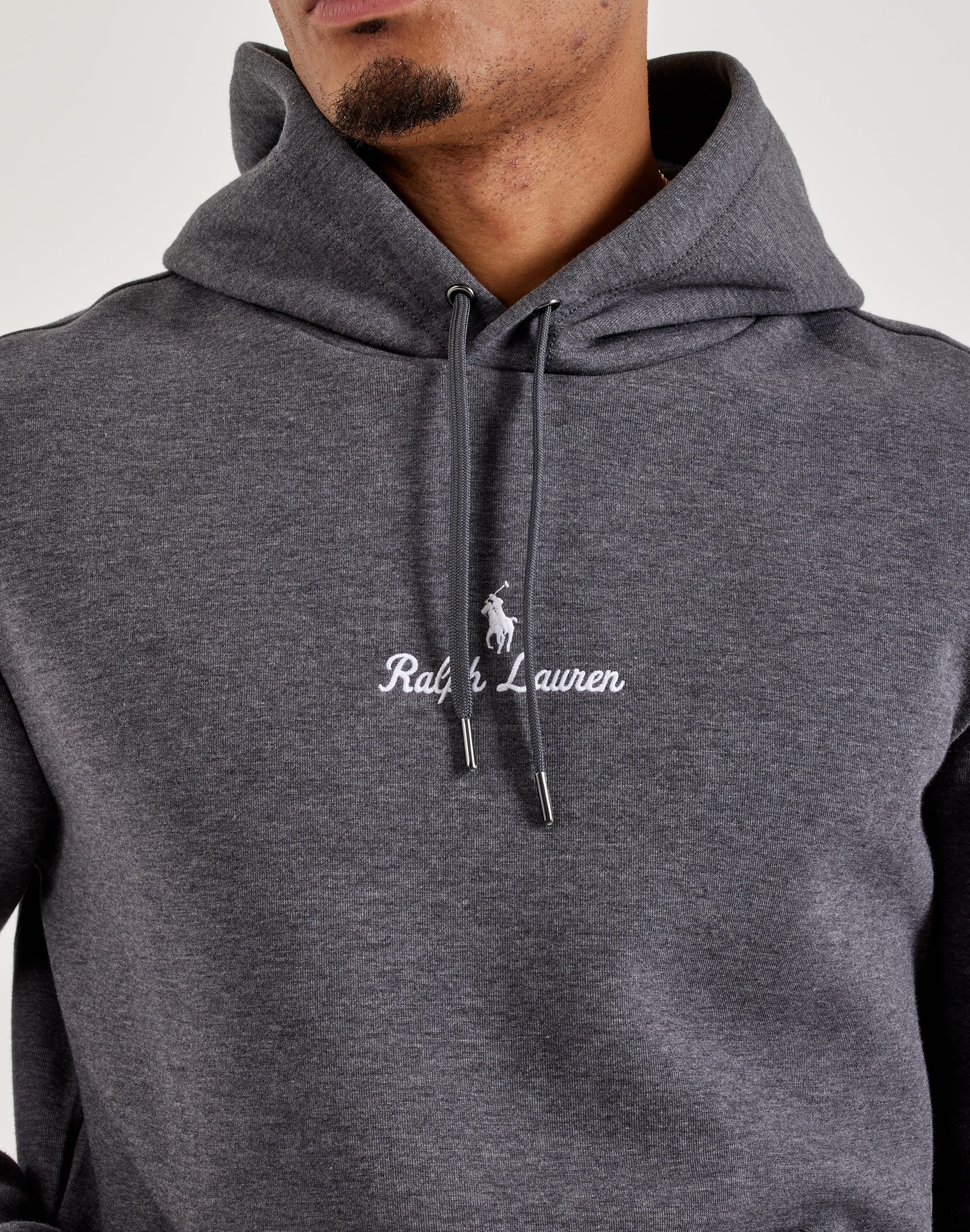 Polo Ralph Lauren Logo Double-Knit Fleece Hoodie