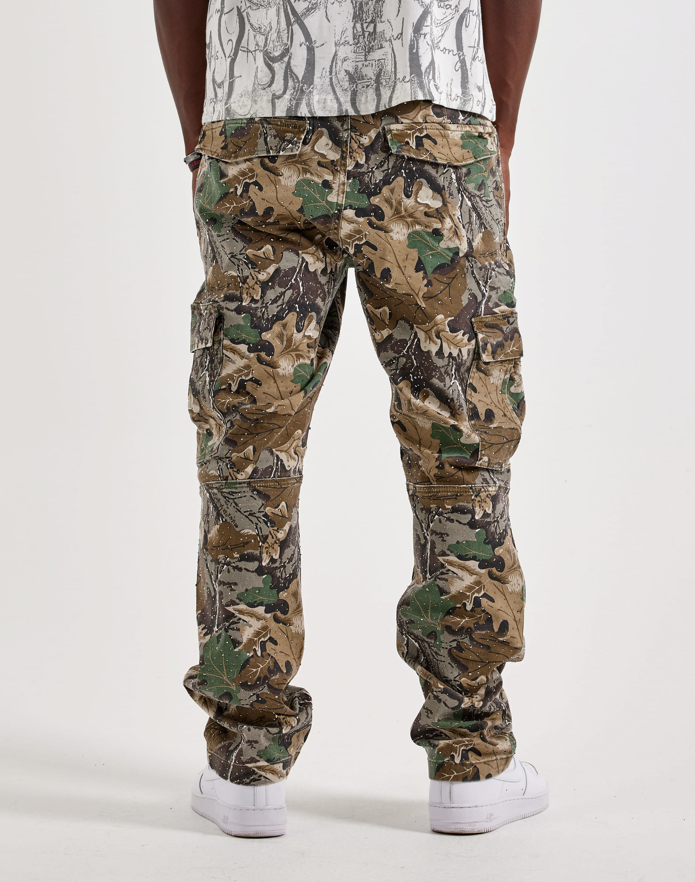 Preme Camo Straight Cargo Pants, image 3 of 4