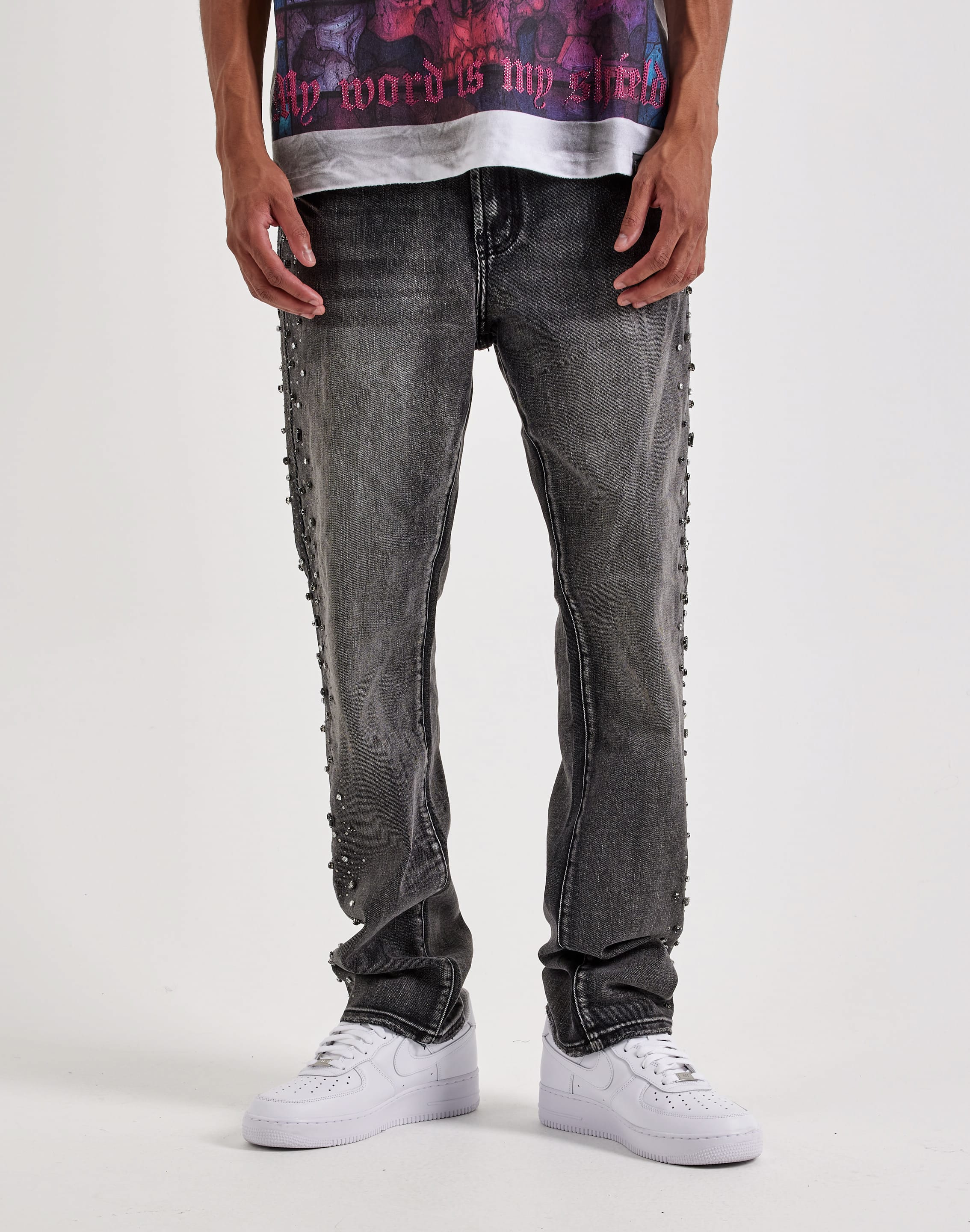 Photo of Preme Slim Side Stone Denim Jeans