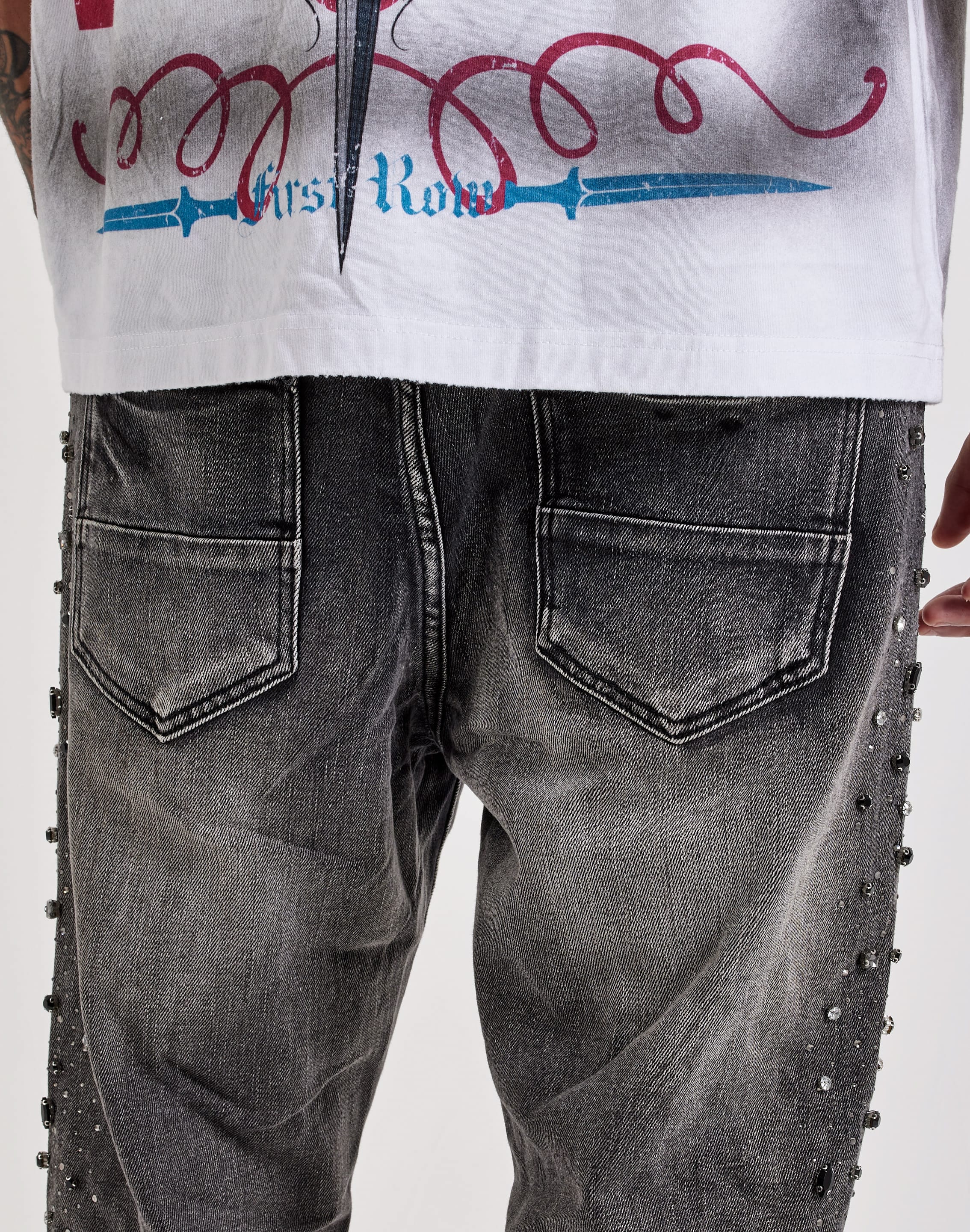 Photo of Preme Slim Side Stone Denim Jeans