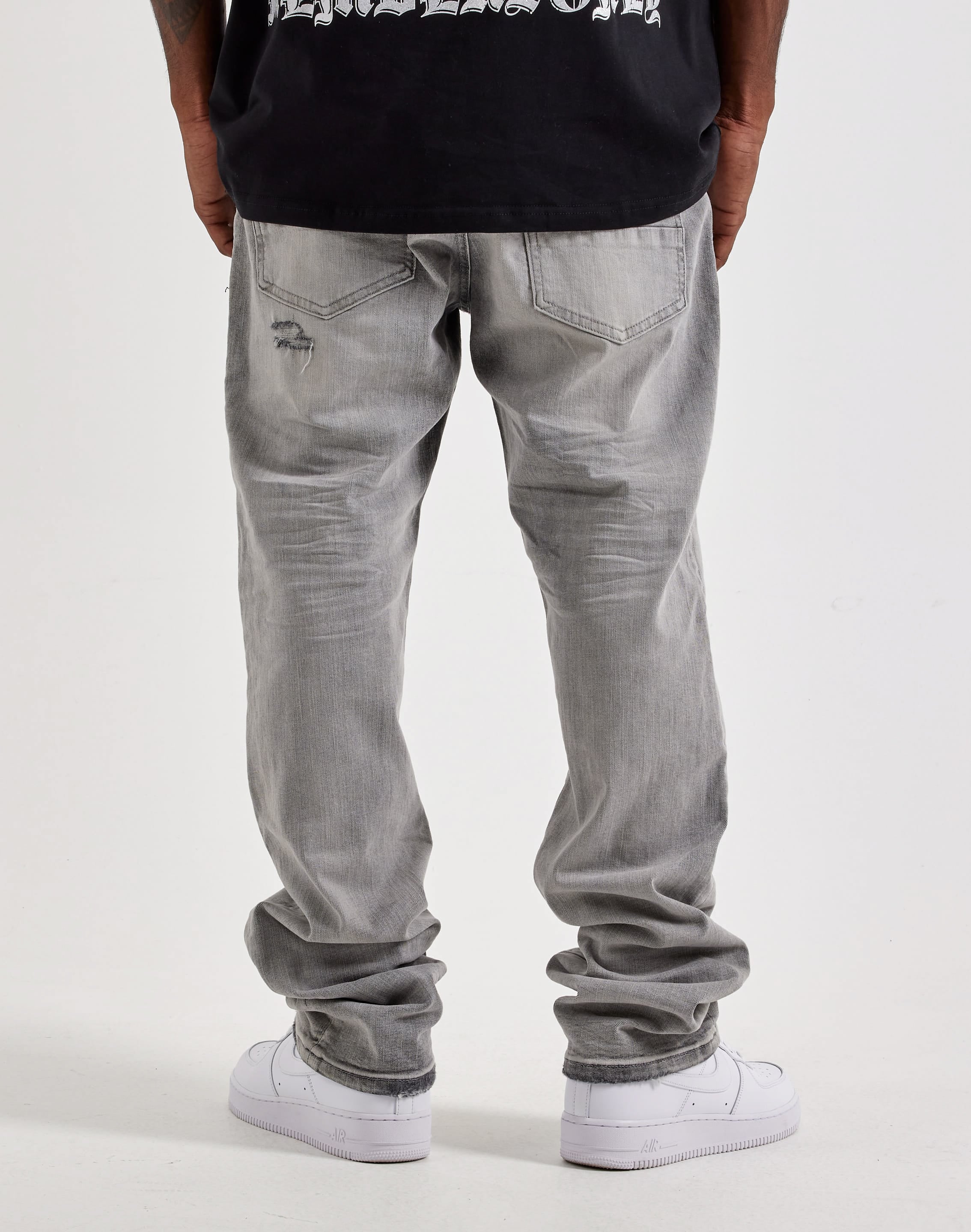 Photo of Preme Slim Distressed Denim Jeans