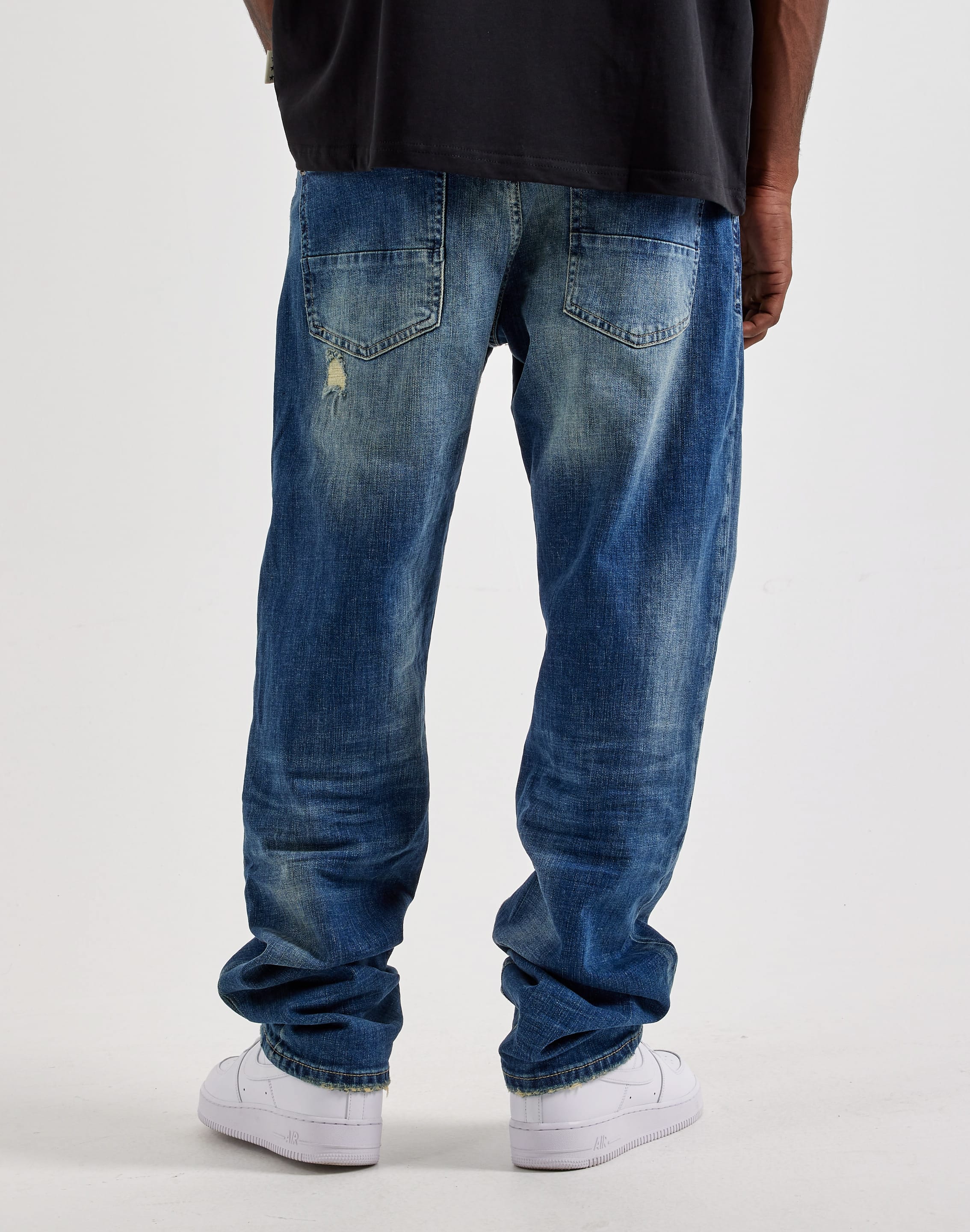 Photo of Preme Slim Distressed Denim Jeans