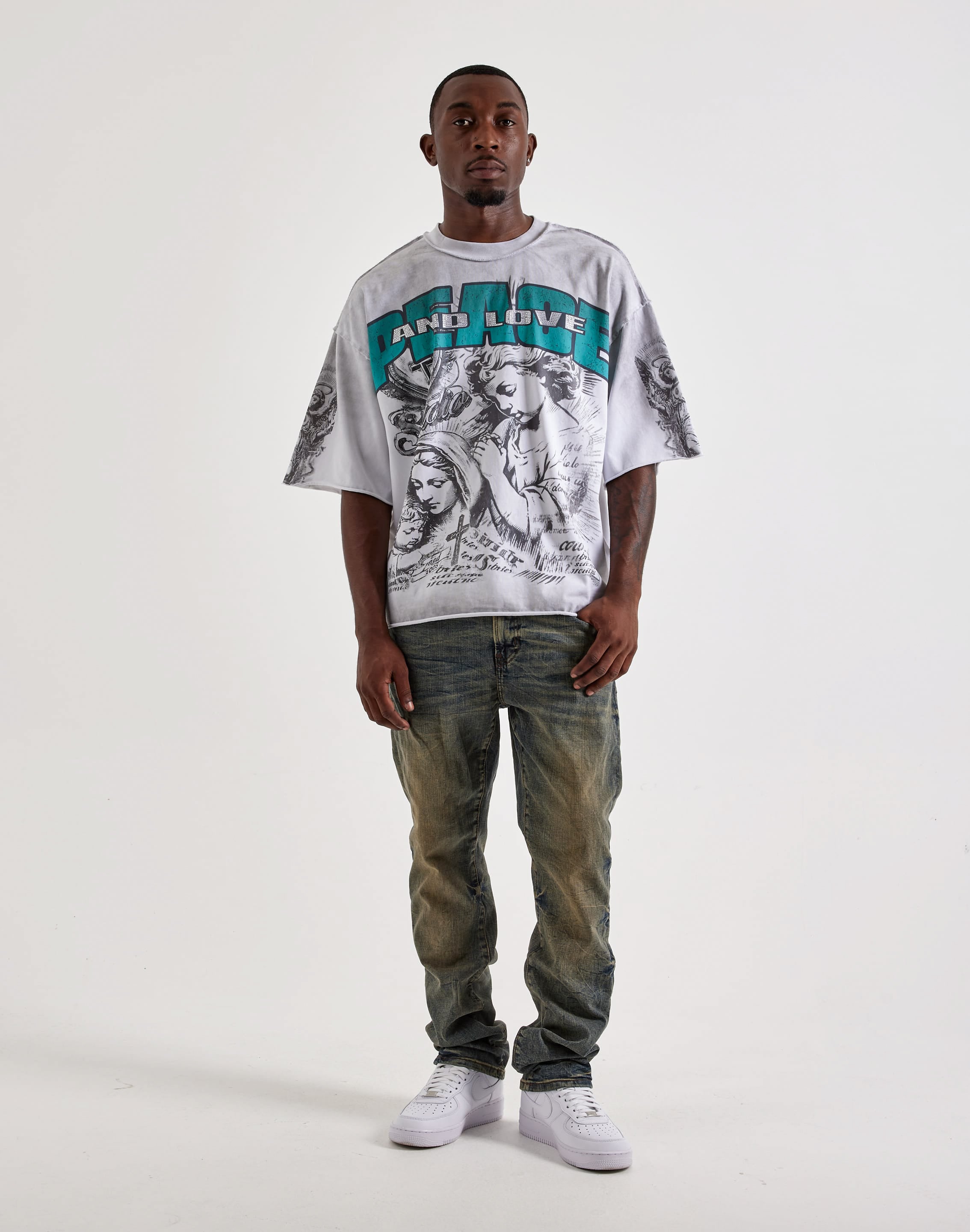 Photo of Preme Slim Coated Denim Jeans