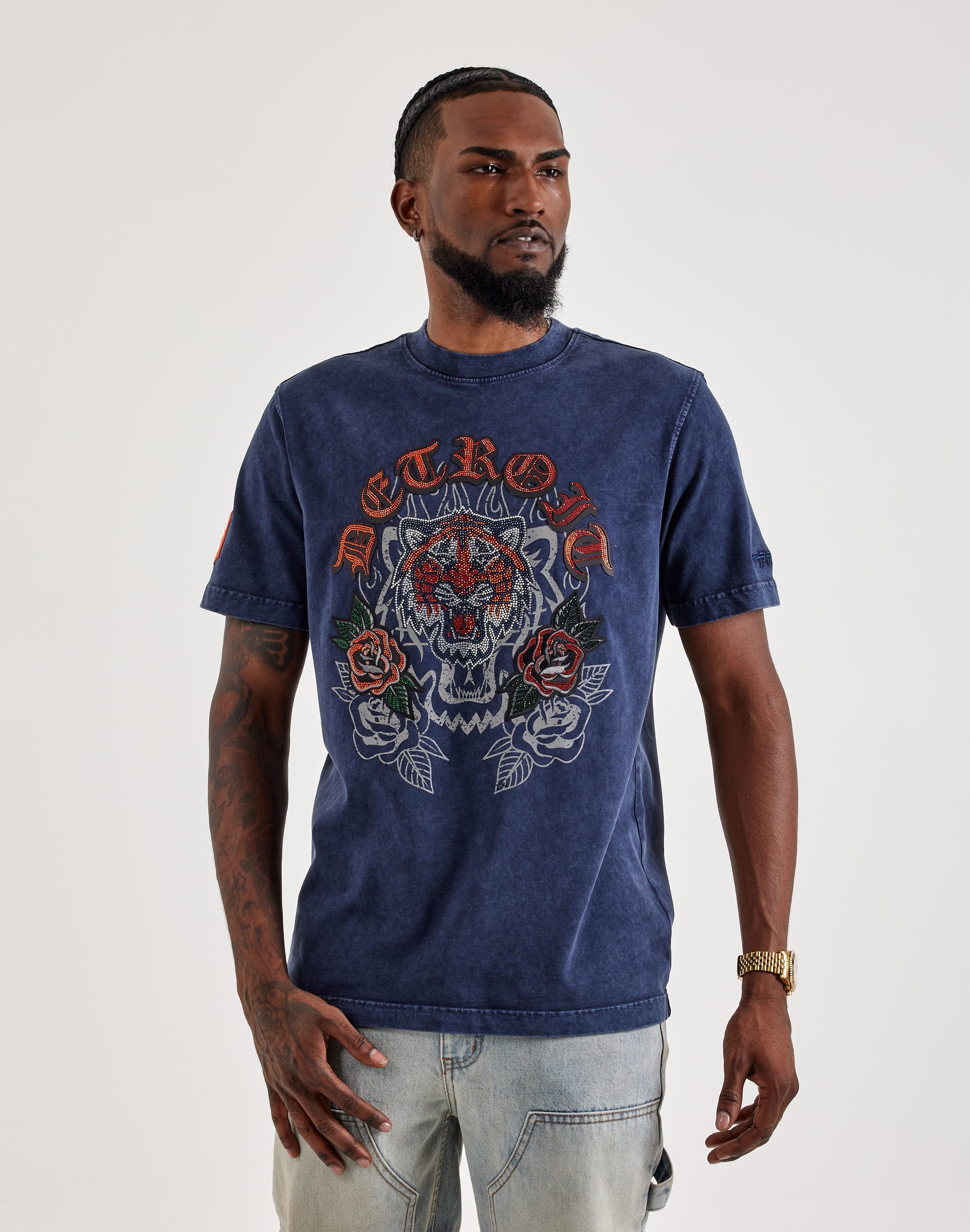 Photo of Pro Standard MLB Detroit Tigers Rhinestone Tee