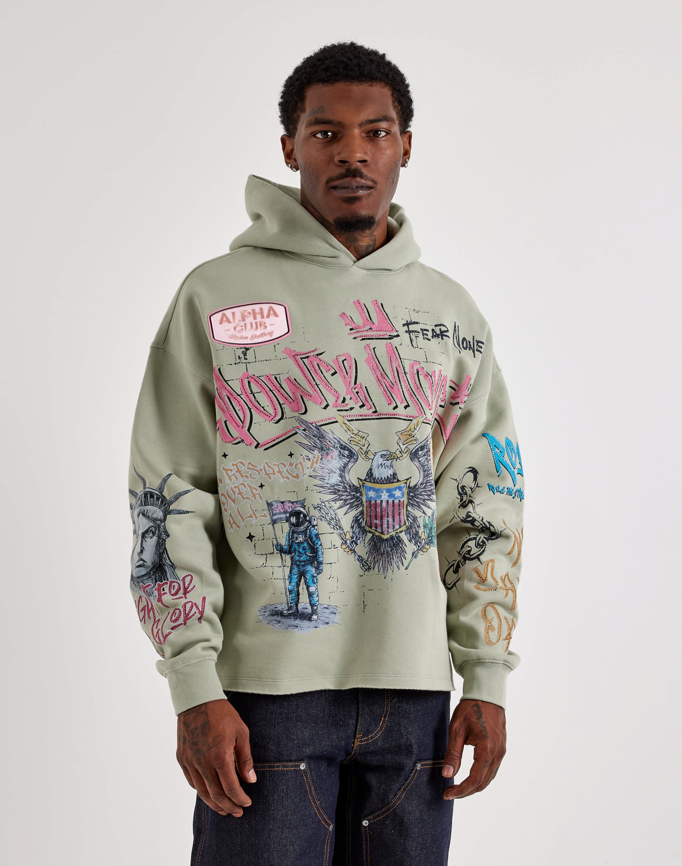 Roku Studio Power Moves Fleece Hoodie, image 1 of 4