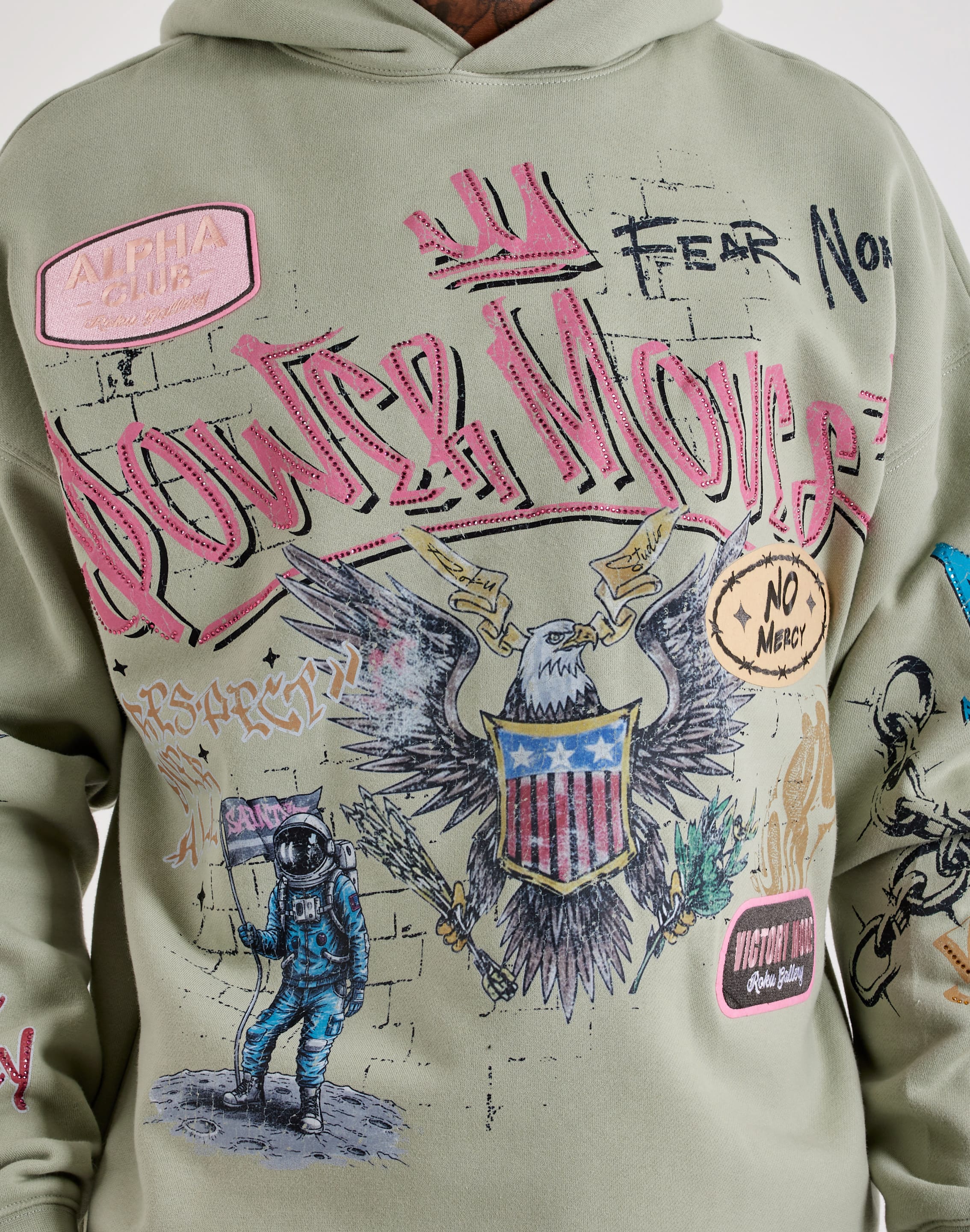 Roku Studio Power Moves Fleece Hoodie, image 3 of 4