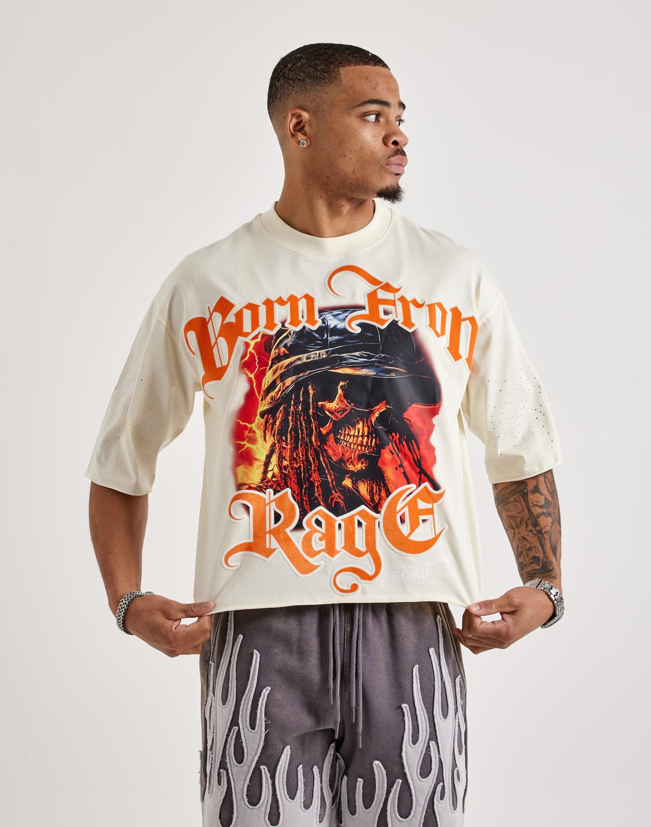 Roke Rk Roku Studio Born From Rage Tee – DTLR