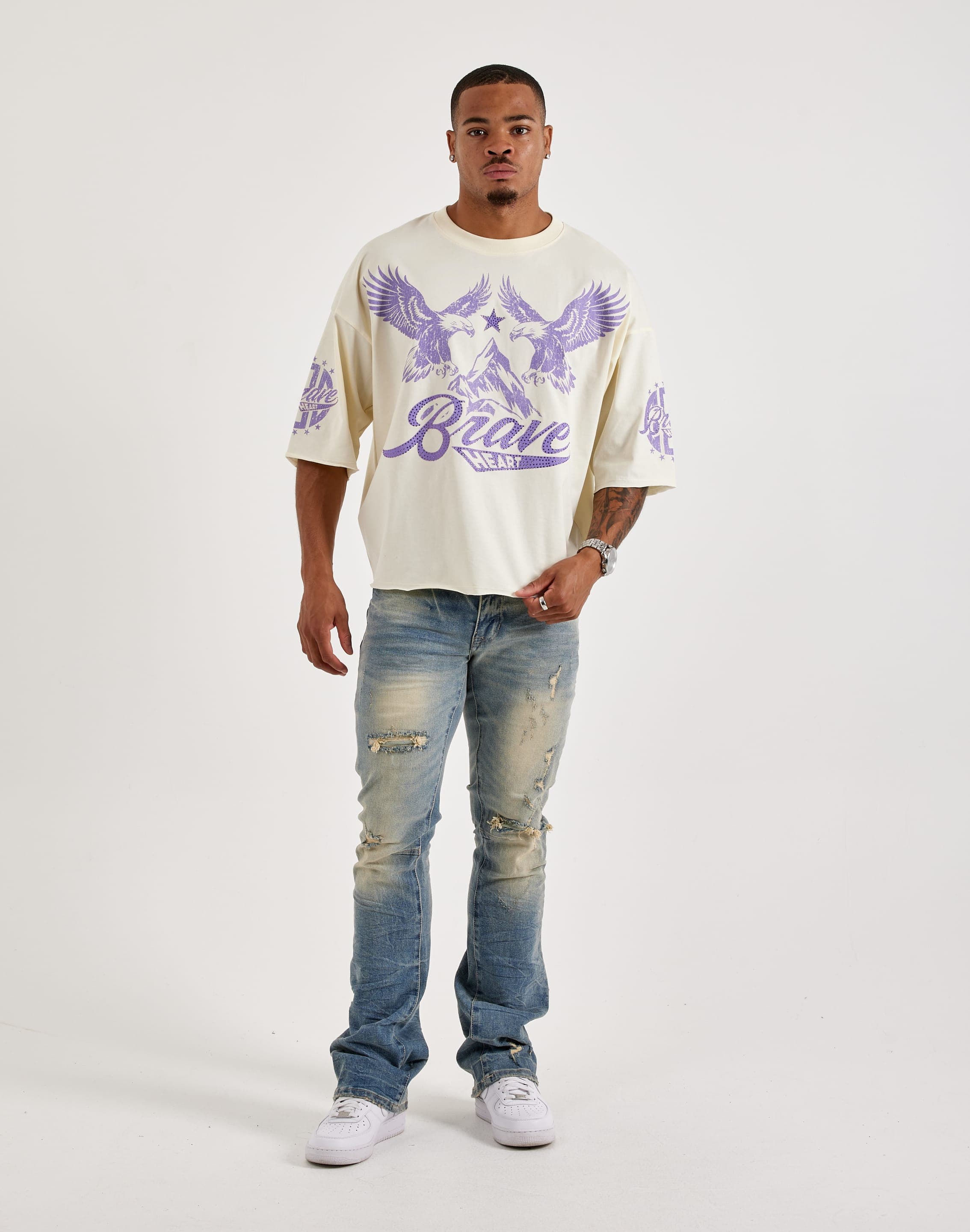 Roke Rk Roku Studio Brave Heart Tee – DTLR