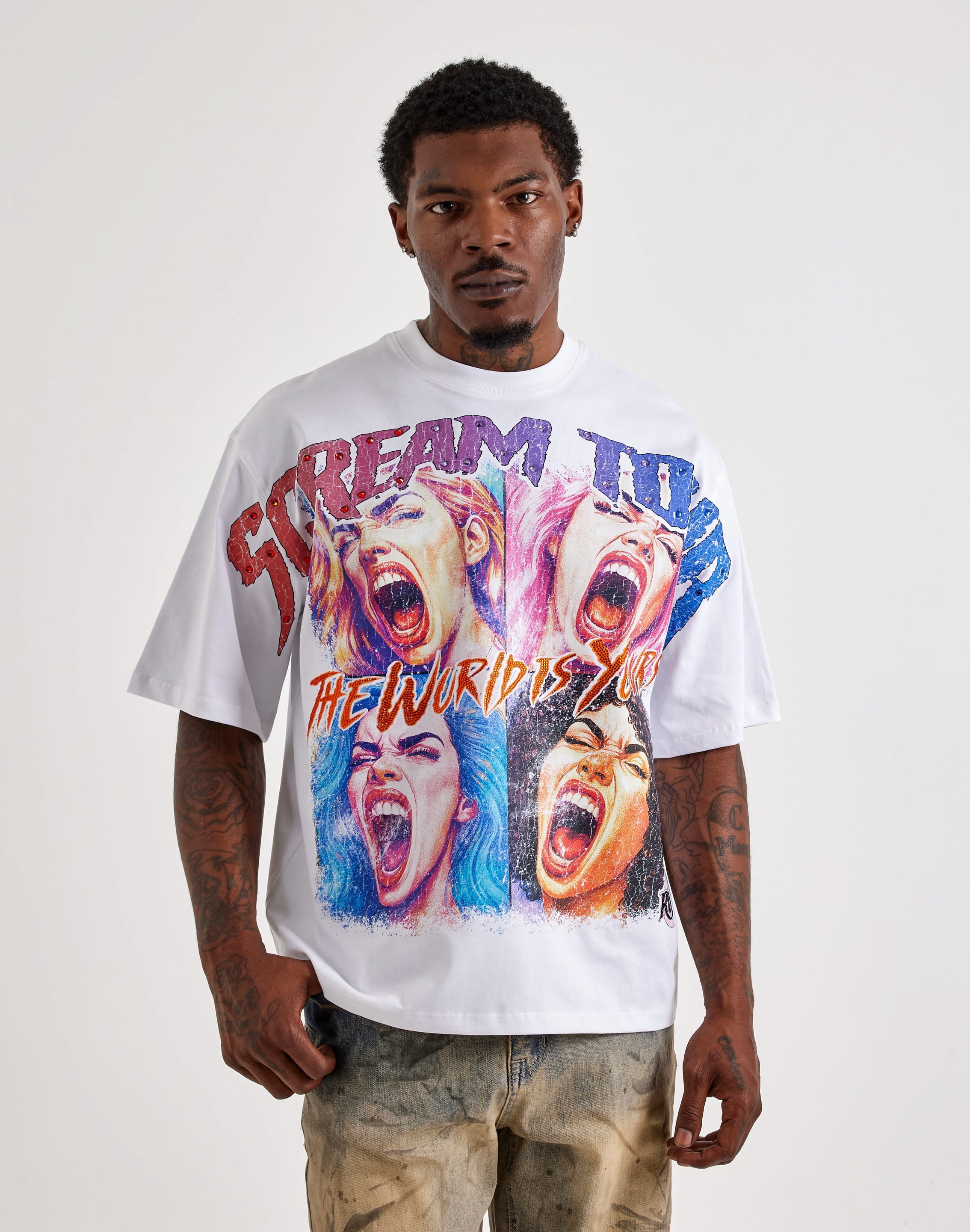 Roku Studio Scream Tour Tee, image 1 of 4