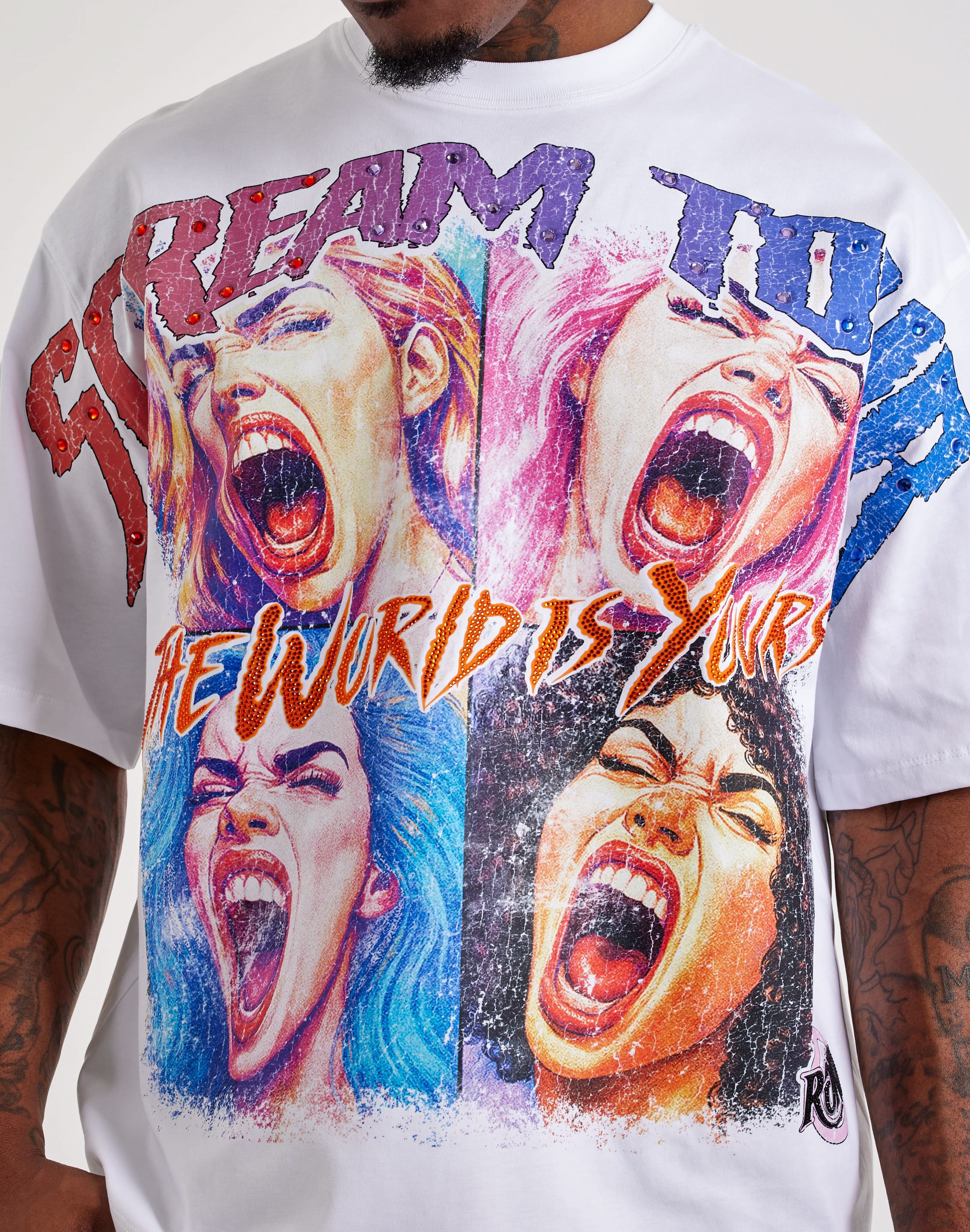 Roku Studio Scream Tour Tee, image 3 of 4