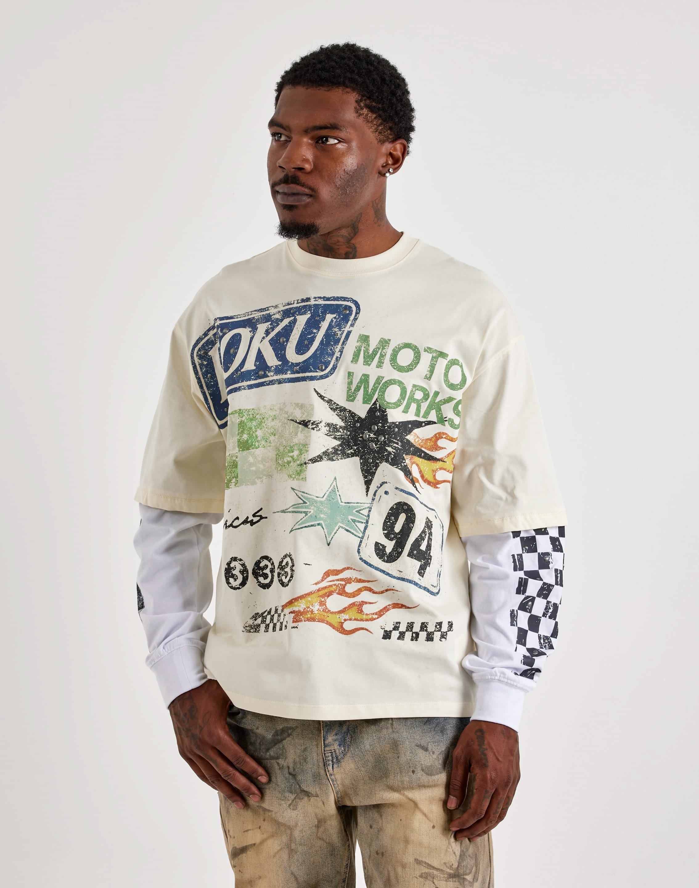 Roku Studio Moto Works Long-Sleeve Tee – DTLR