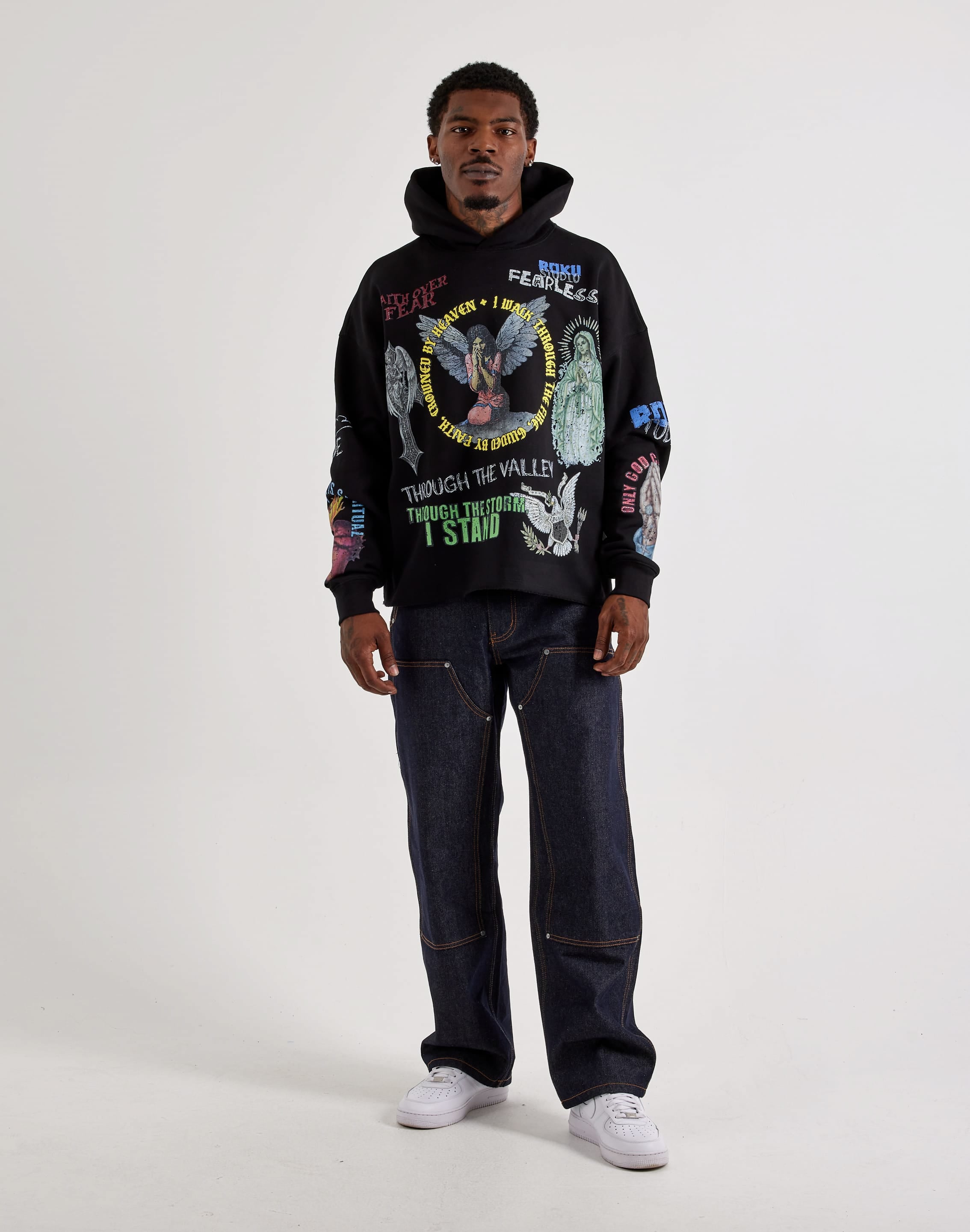 Roku Studio Unbroken Pullover Fleece Hoodie, image 4 of 4