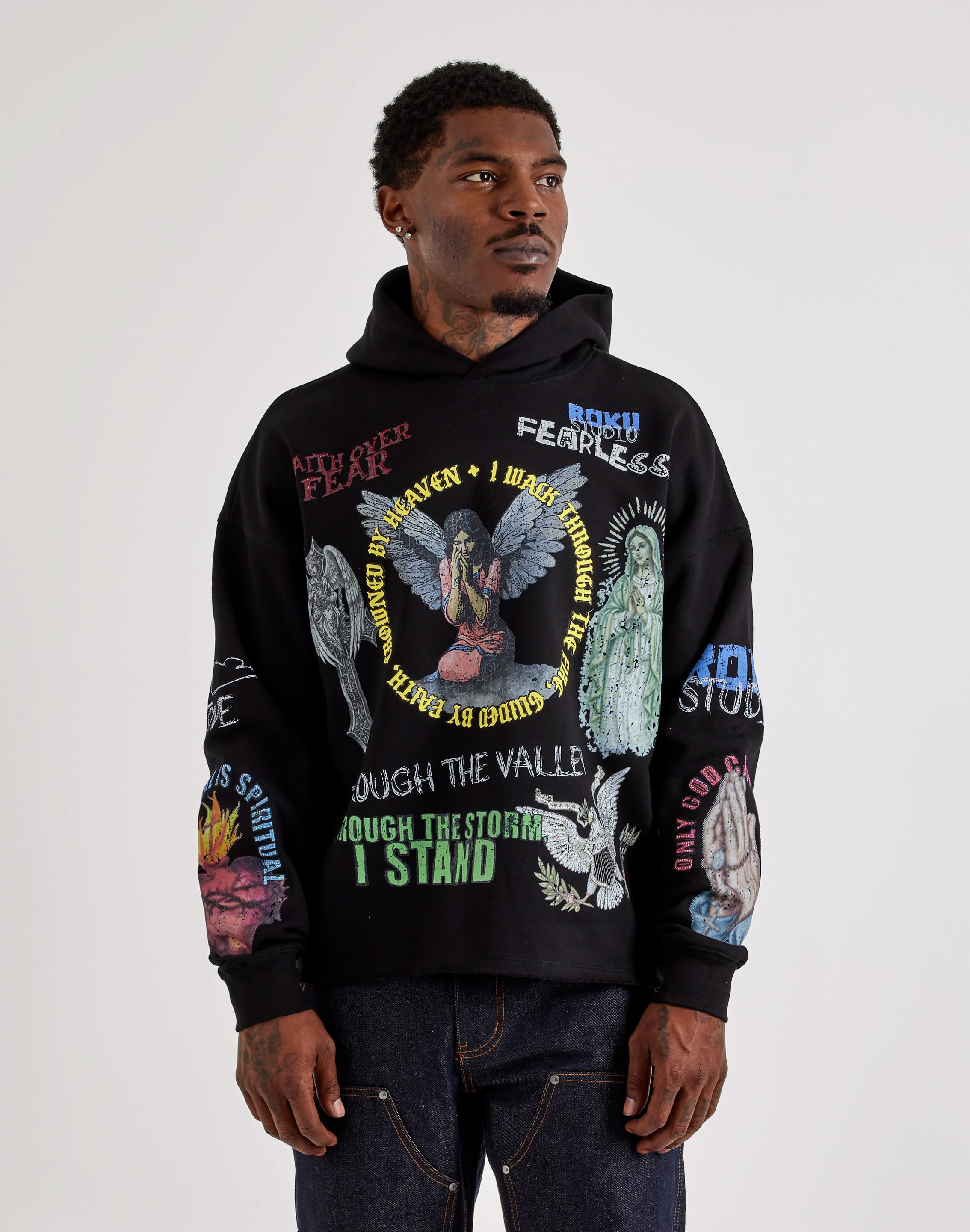 Roku Studio Unbroken Pullover Fleece Hoodie, image 1 of 4