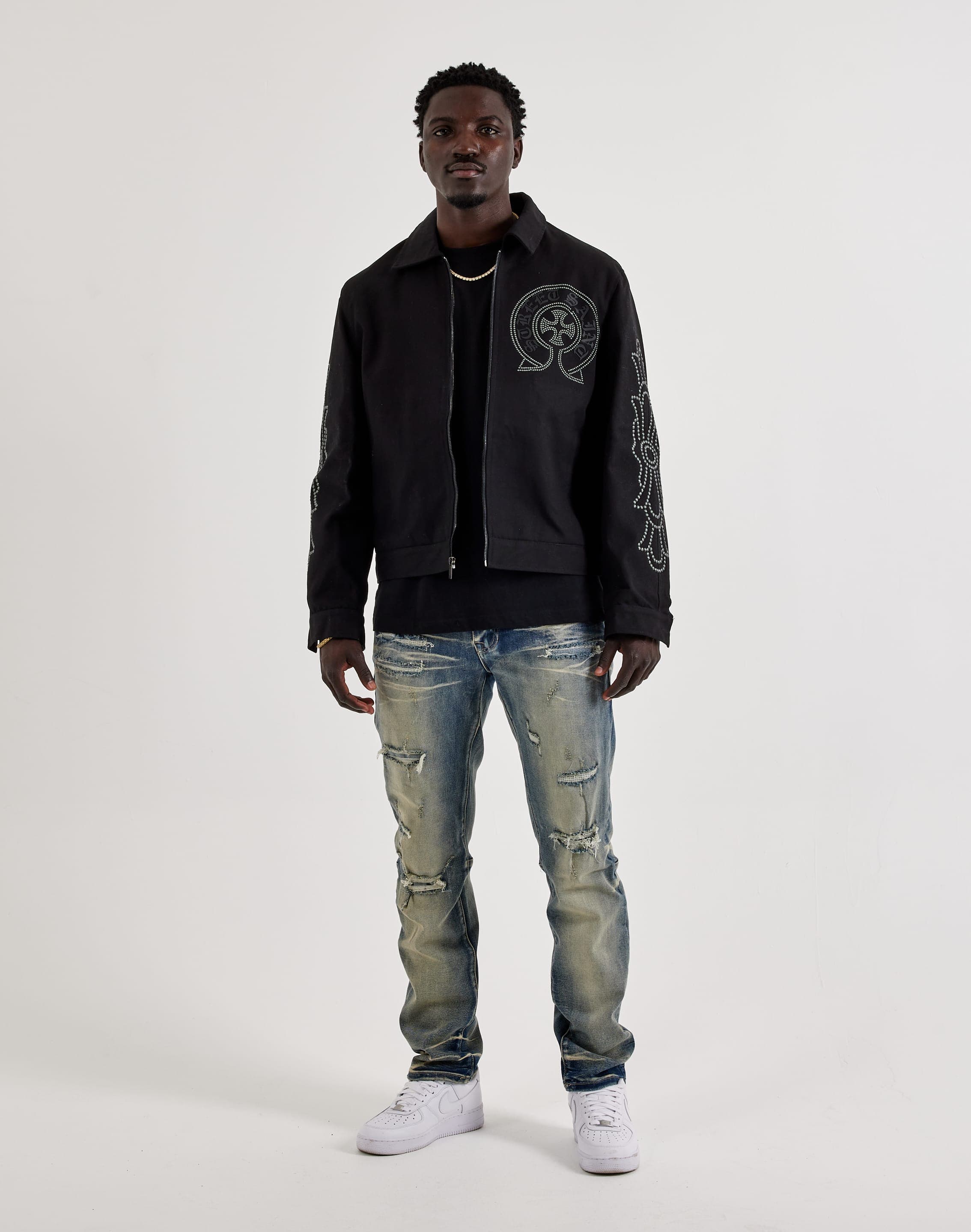 Roku Studio Street Saint Studded Canvas Jacket – DTLR