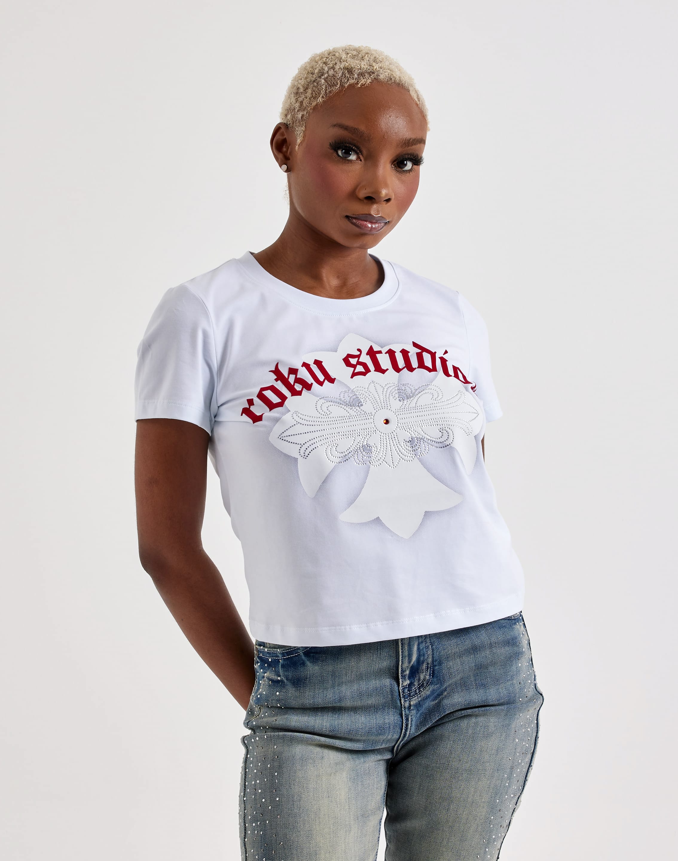 Photo of Roku Studio Chrome Baby Doll Tee