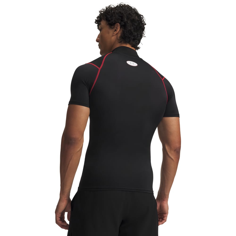 Under Armour HeatGear Elite Compression Mock Short Sleeve, image 2 of 2