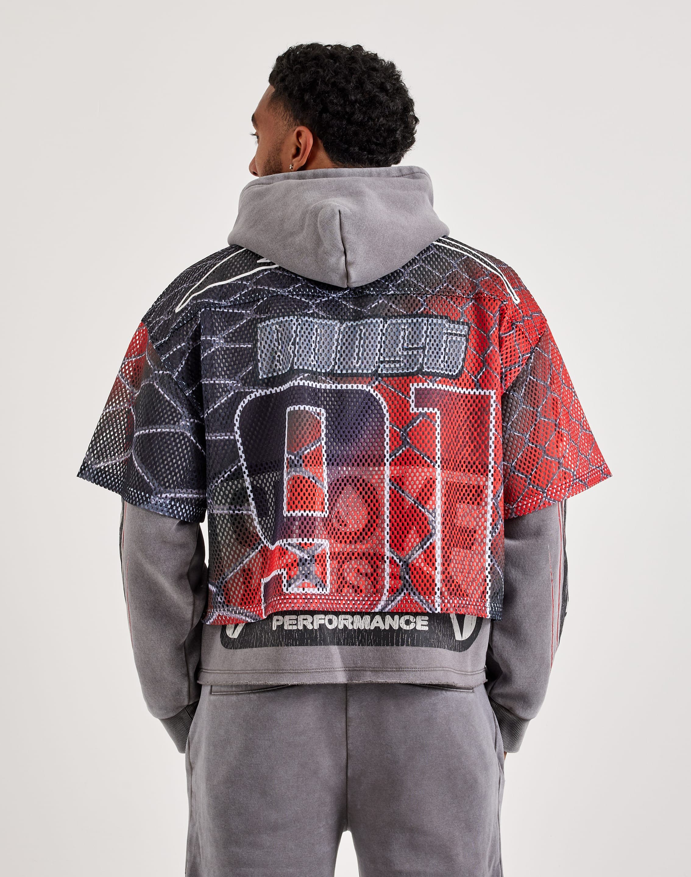 Smoke Rize Tag Smoke Rise Layered Fleece Sporty Jersey Hoodie – DTLR