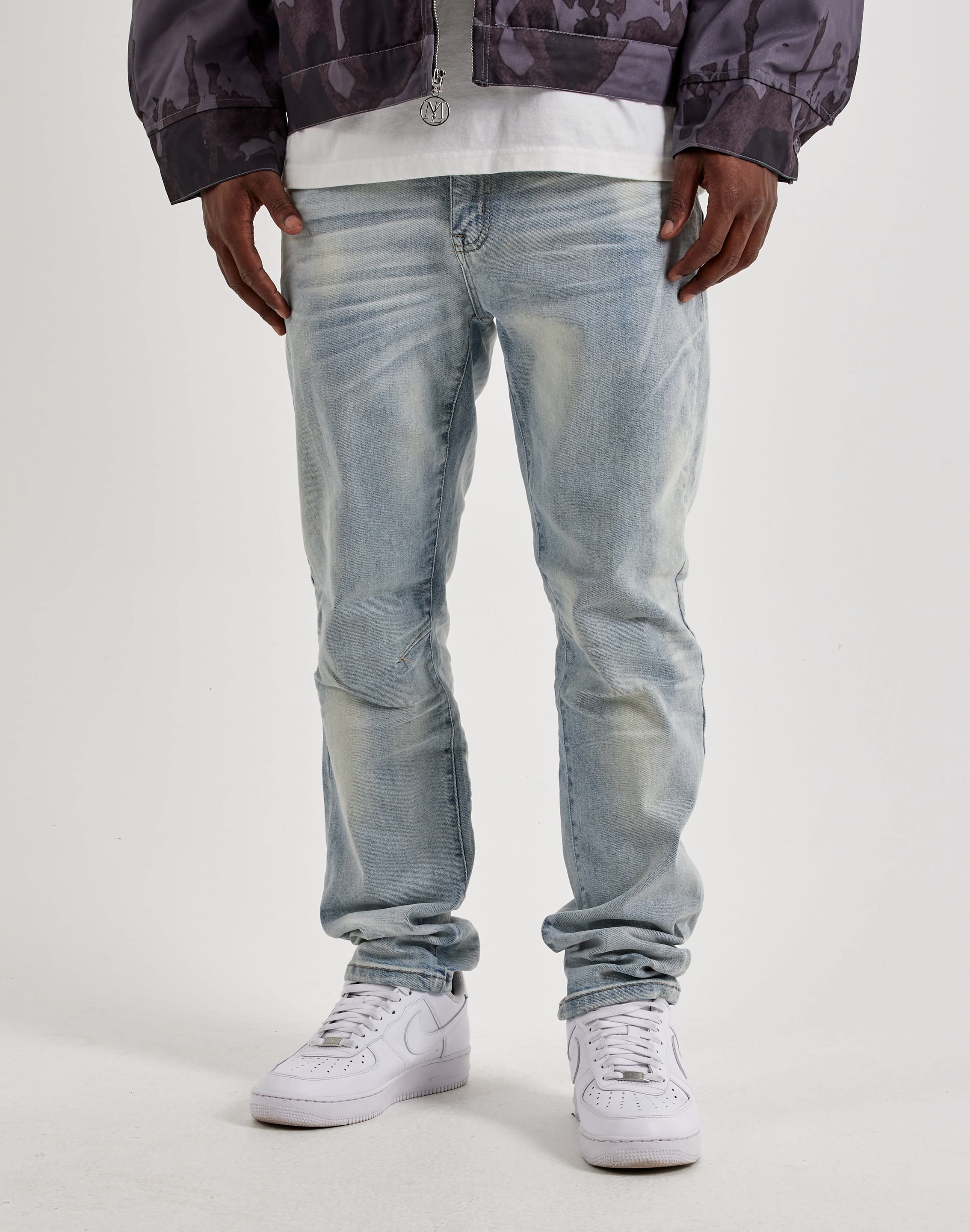 Smoke Rise Slim Denim Jeans, image 1 of 4