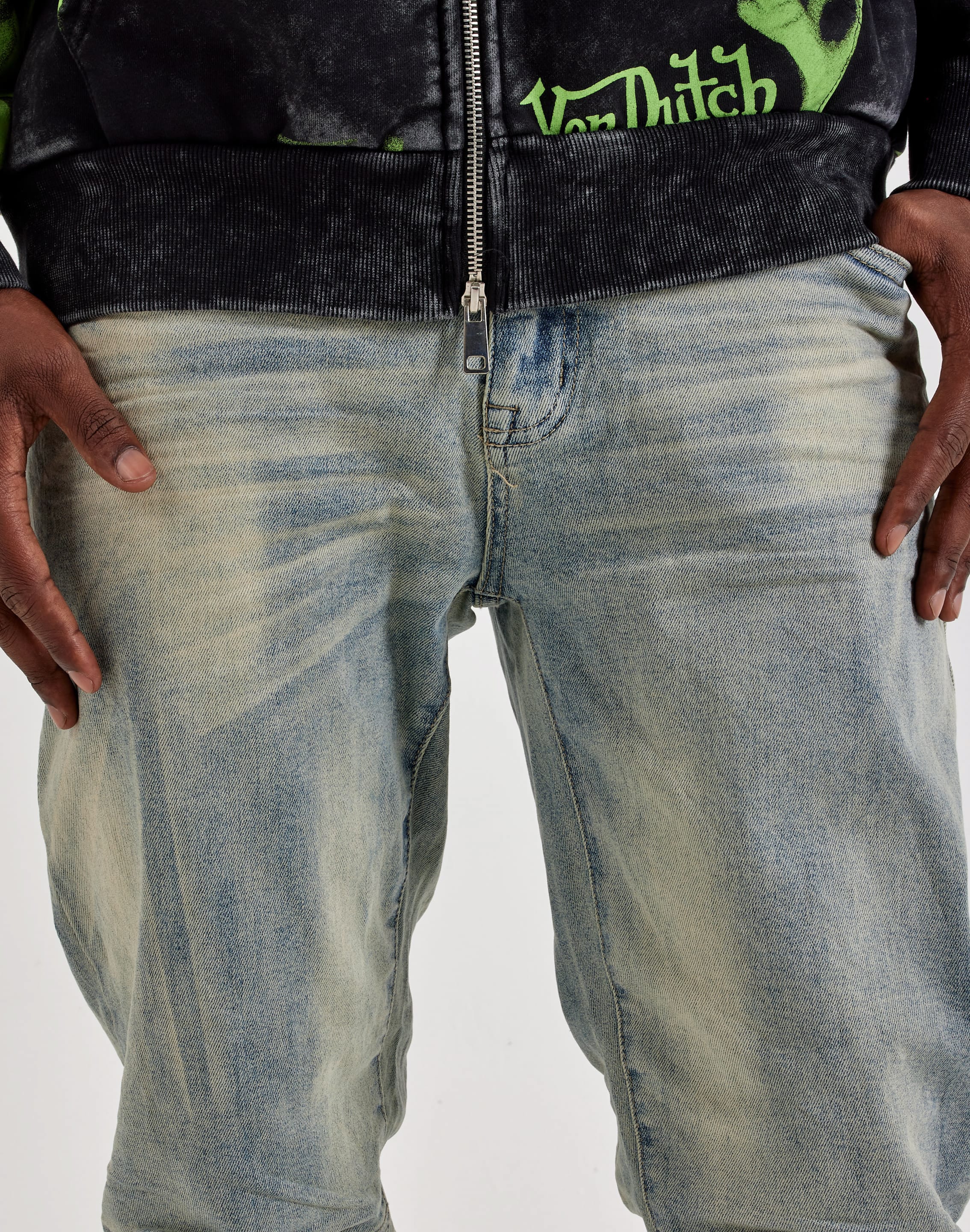 Smoke Rise Vintage Slim Denim Jeans, image 2 of 4