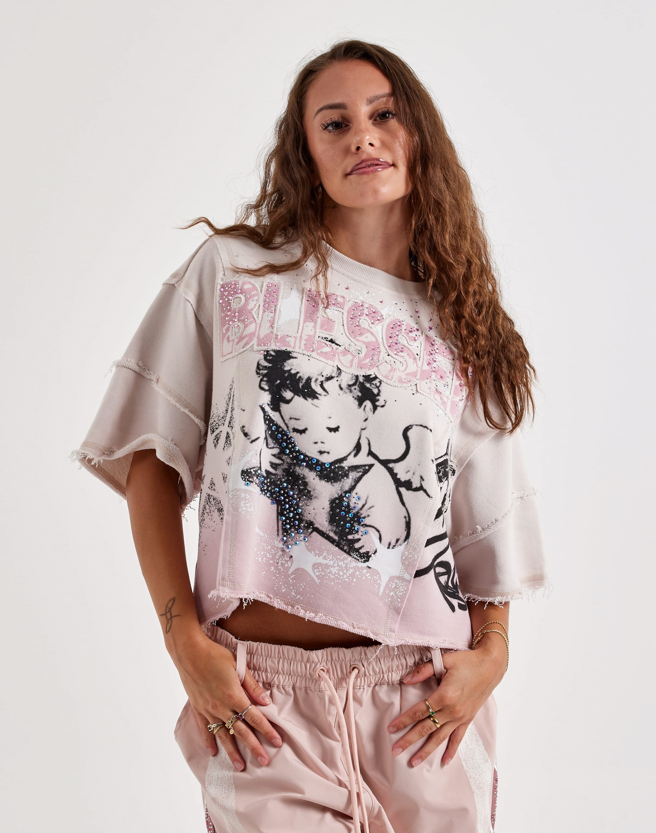 Photo of Smoke Rise Dip-Dyed Cutline Tee