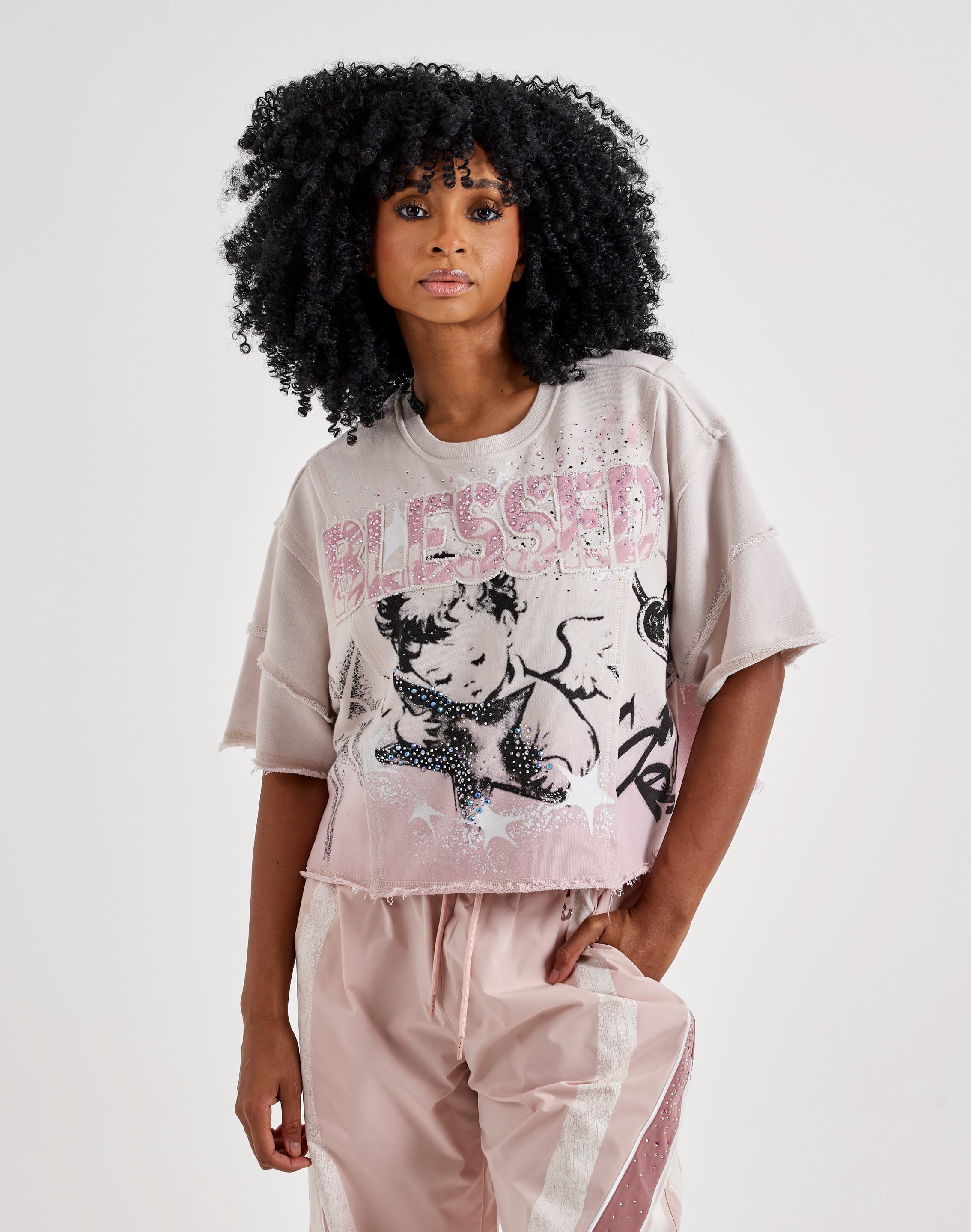 Photo of Smoke Rise Dip-Dyed Cutline Tee