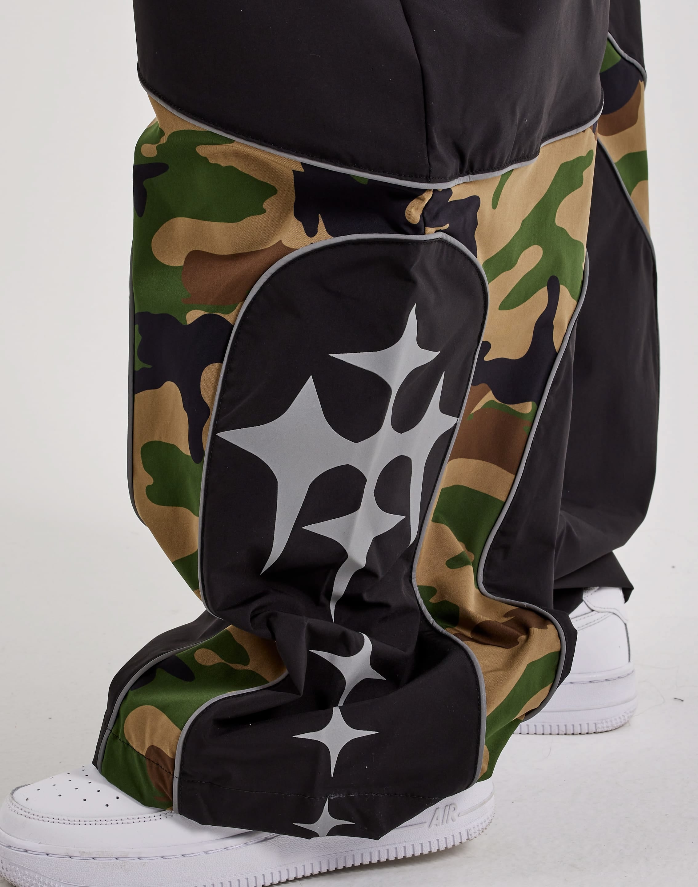 Photo of Smoke Rise Nylon Camo Panel Pants