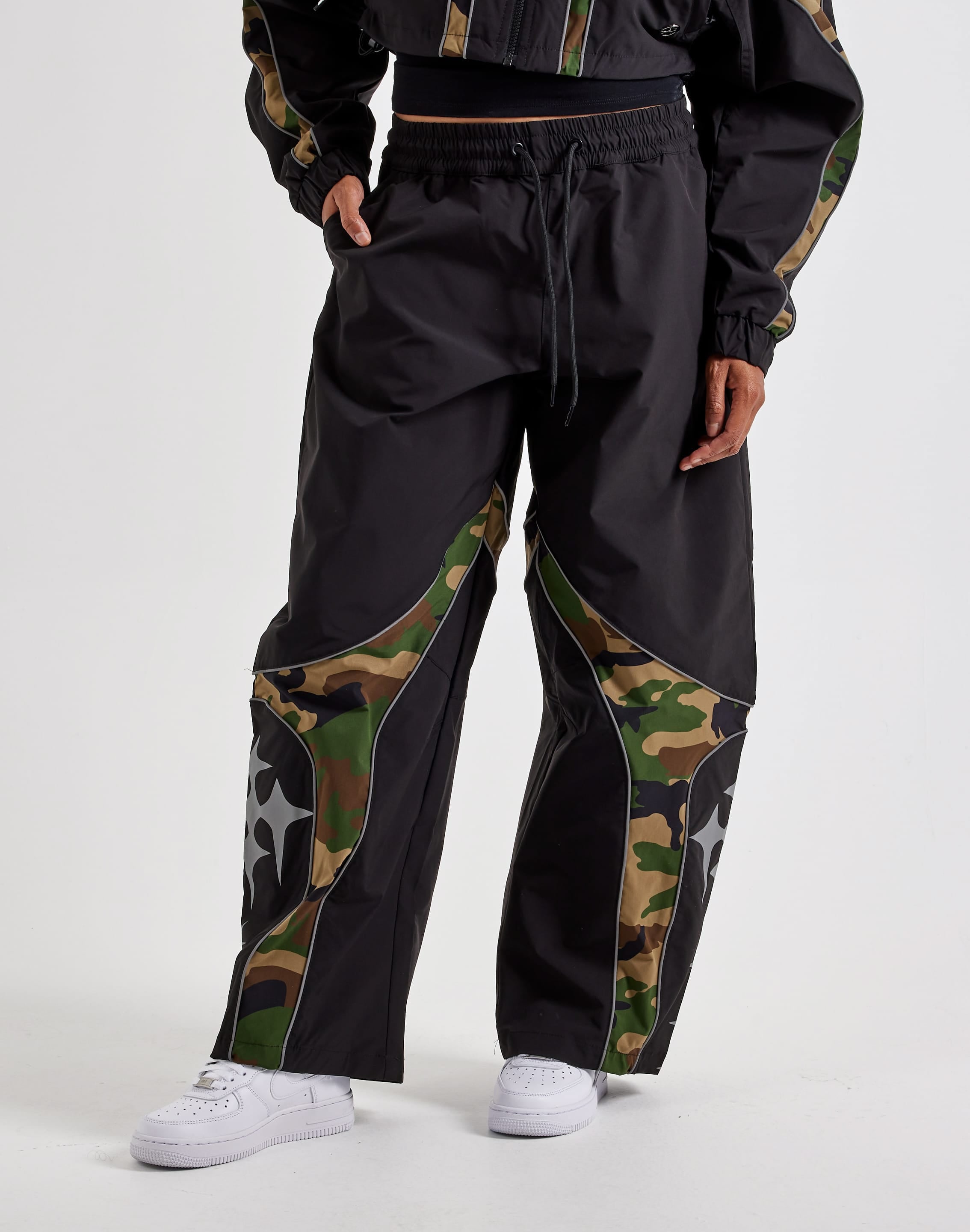Photo of Smoke Rise Nylon Camo Panel Pants