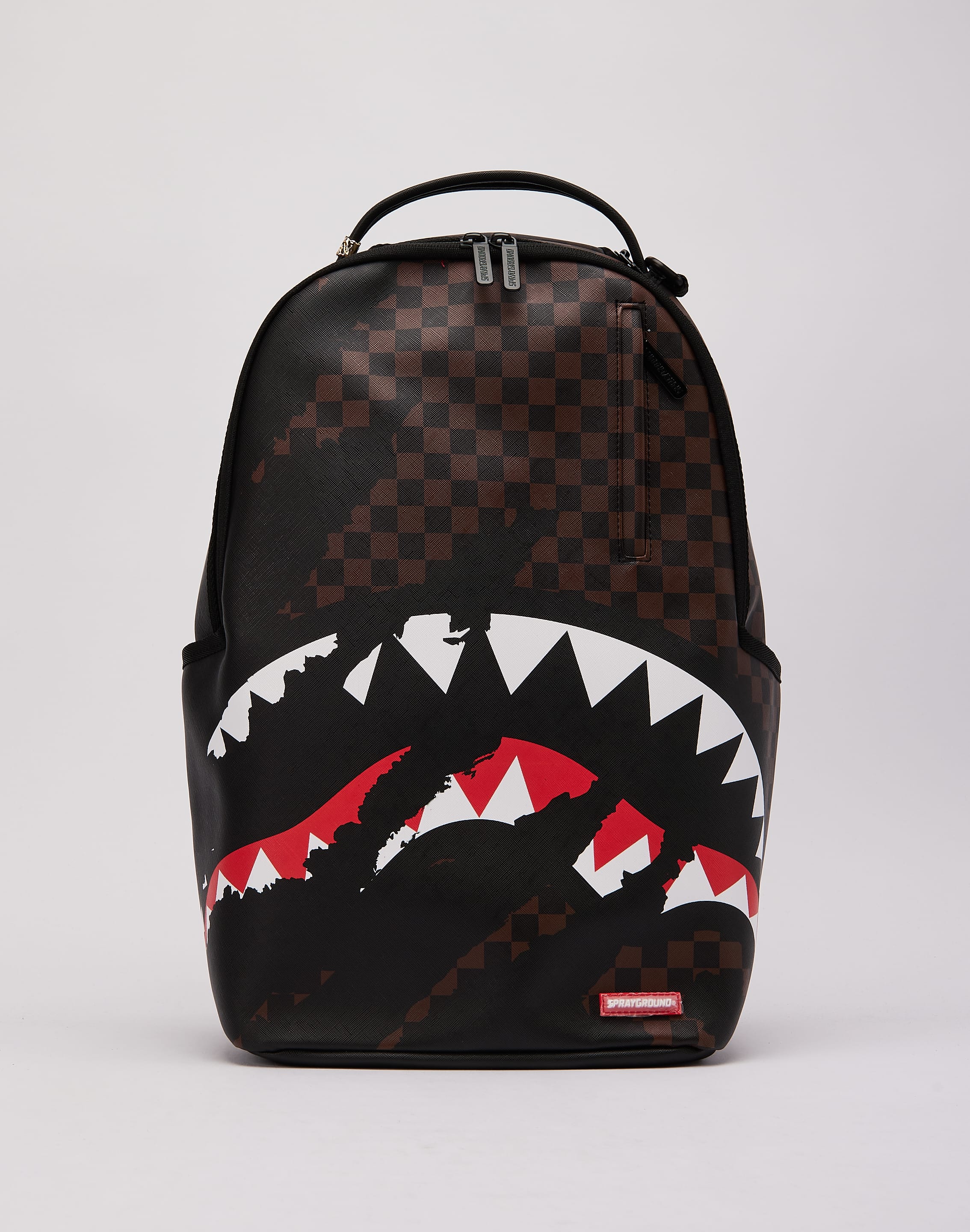 Photo of Sprayground Claw Tear Check Backpack
