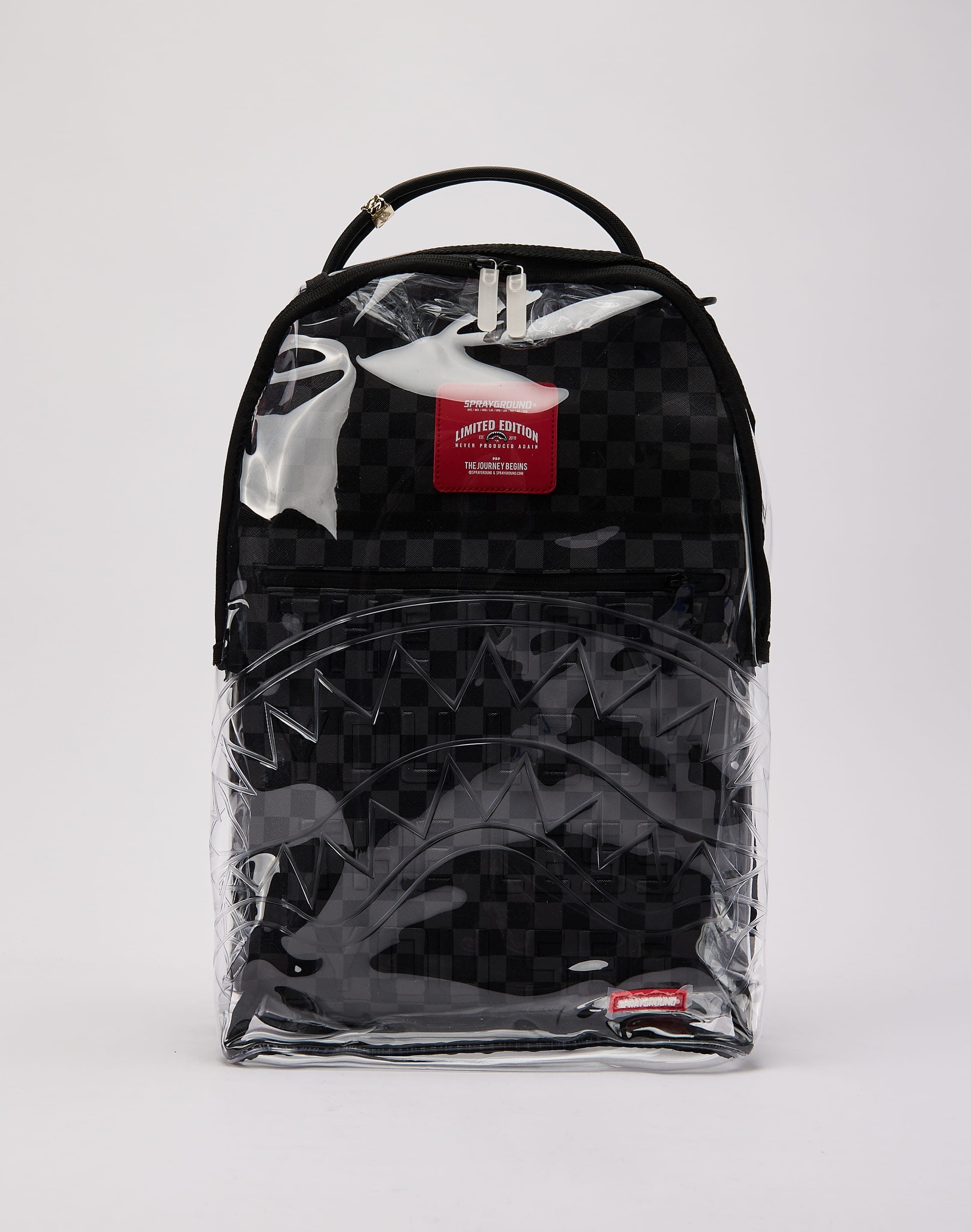 Photo of Sprayground Hidden Message Clear Backpack
