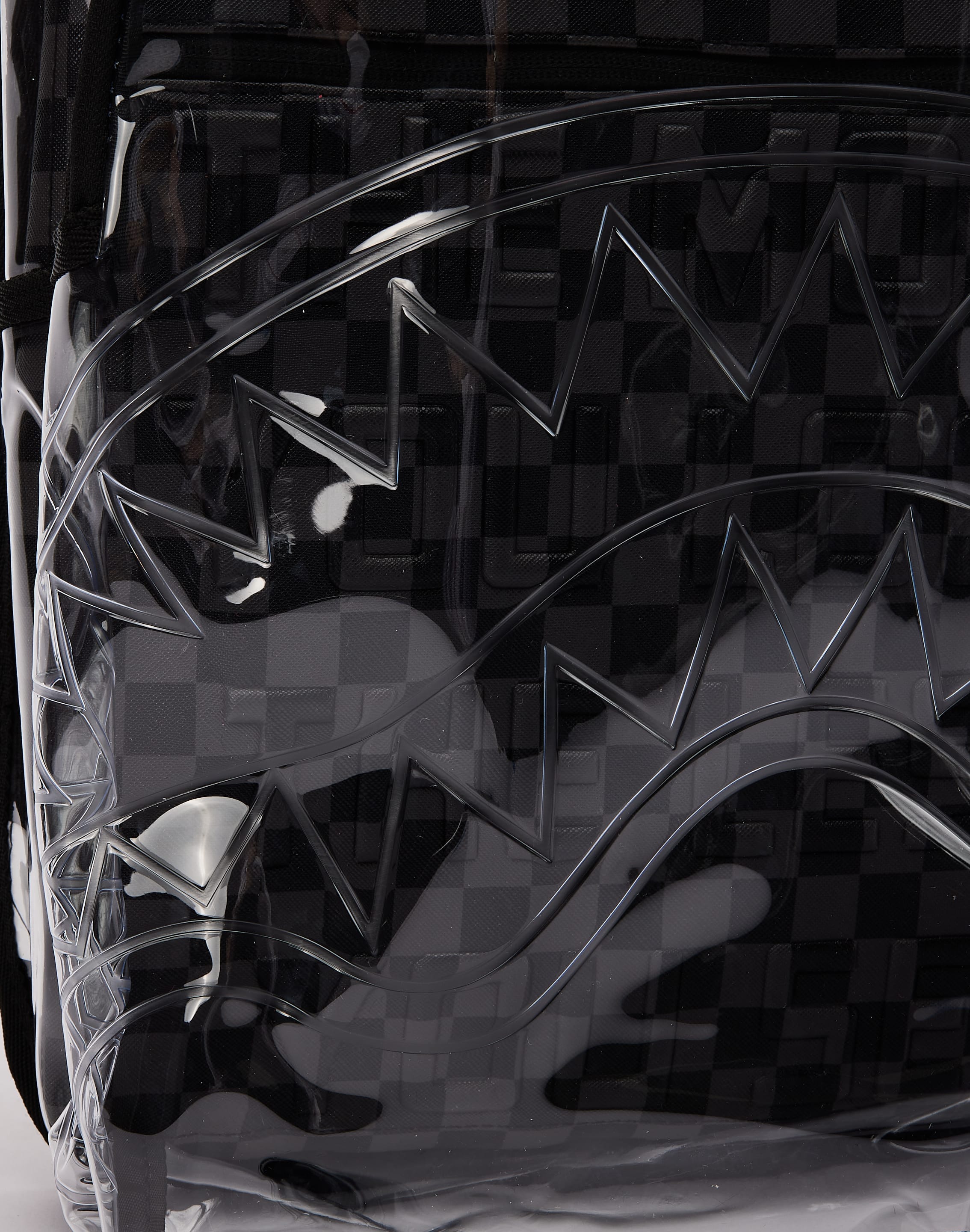 Photo of Sprayground Hidden Message Clear Backpack