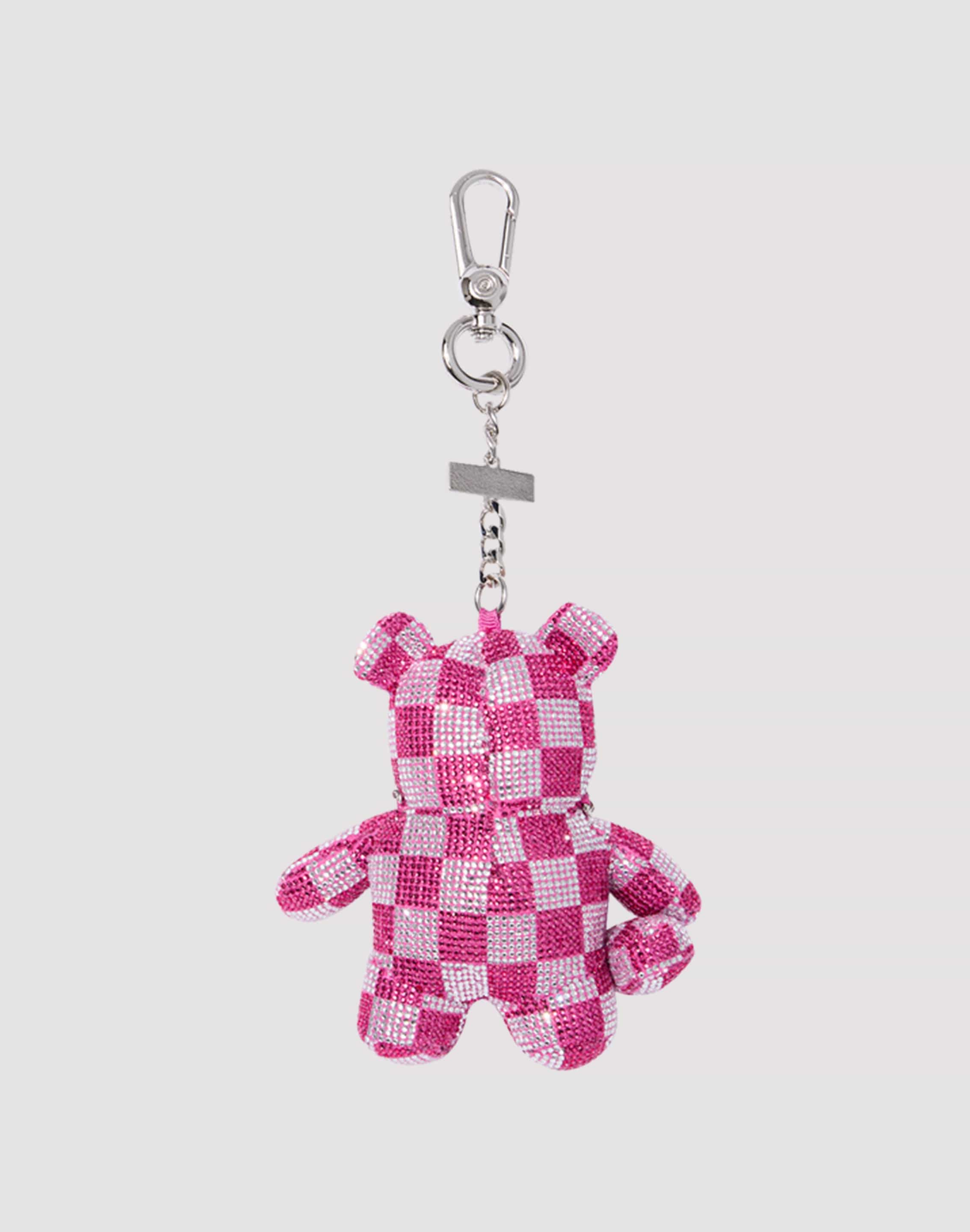 Sprayground Pink Sip Trinity Bear Keychain, image 2 of 2