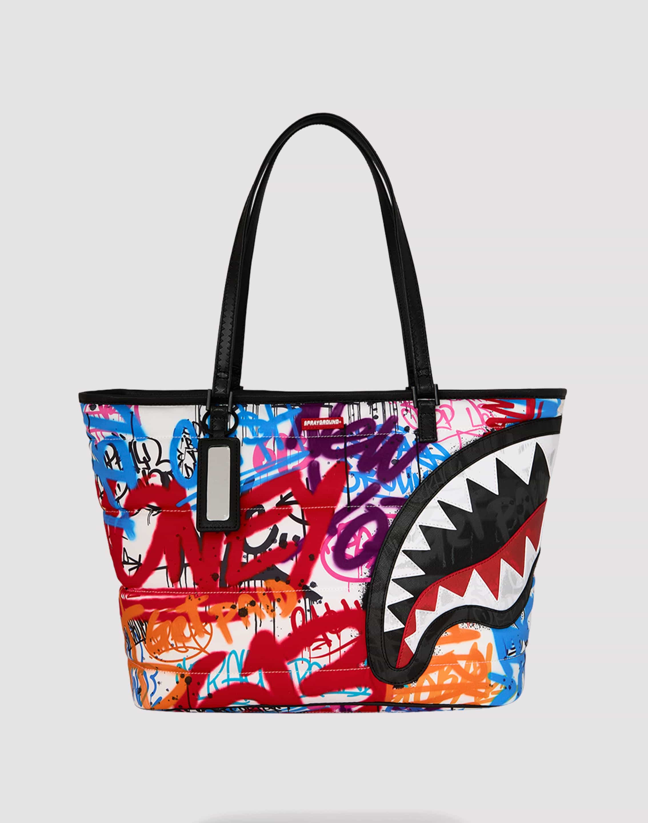 Sprayground Tagged Up Puffer Tote Bag, image 1 of 4