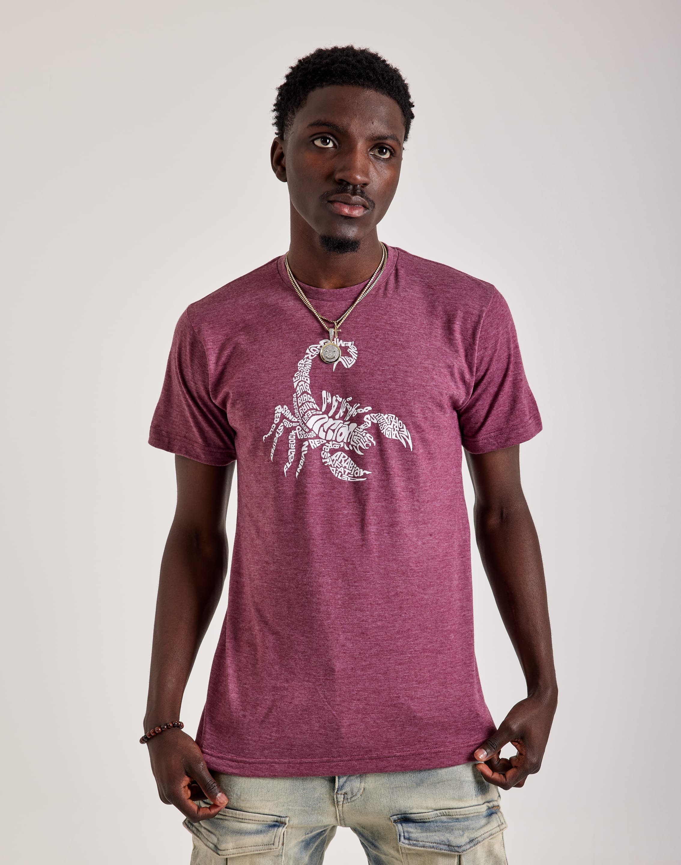 Photo of LA Pop Art Word Art Scorpion Tee