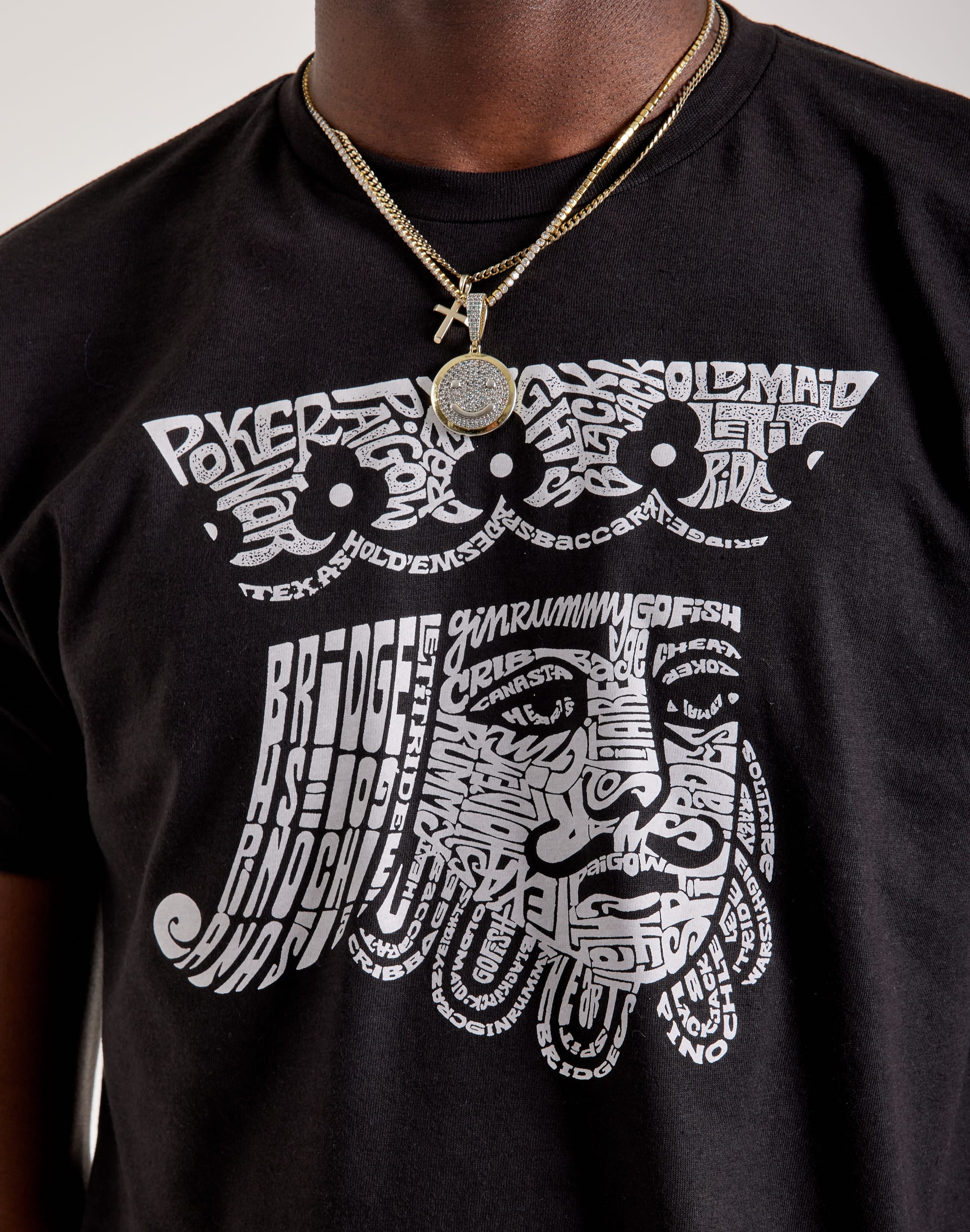 Photo of LA Pop Art Word Art King Of Spades Tee